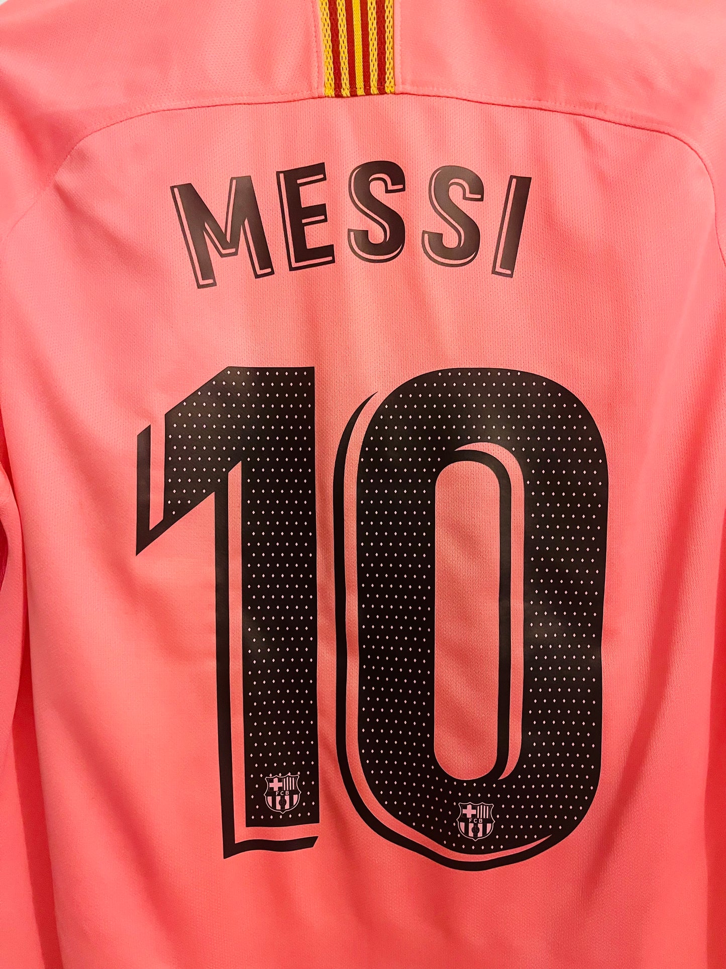 Barcelona third football shirt 2018/19 Messi Medium