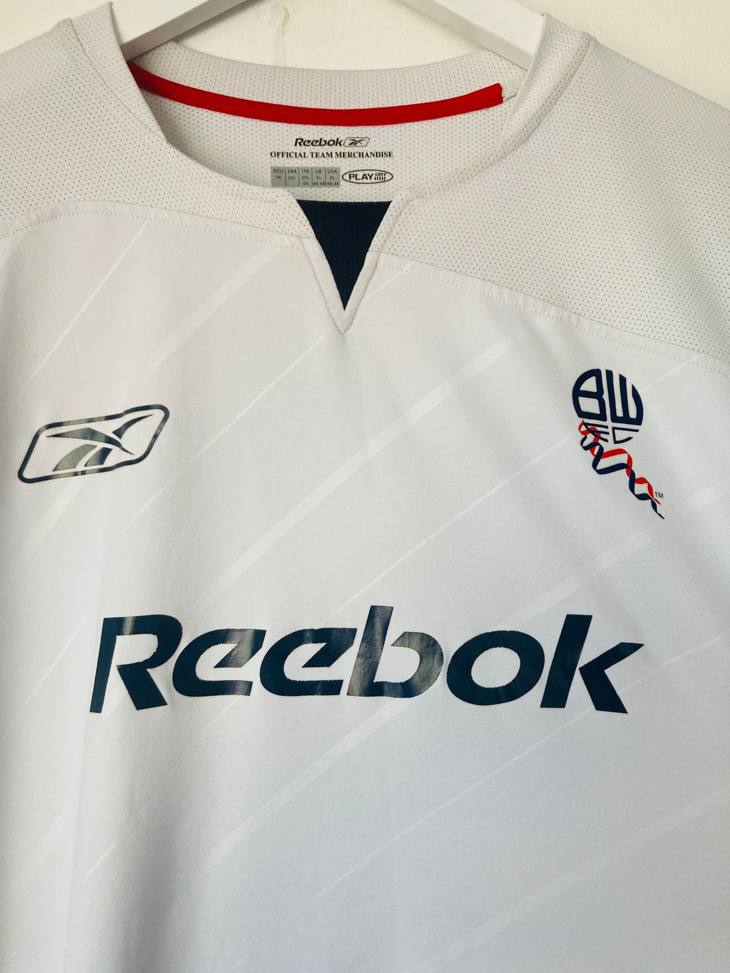 Bolton Wanderers home football shirt 2005/07 Nakata XL