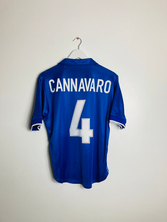 Italy home football shirt
W/C 1998 Cannavaro small