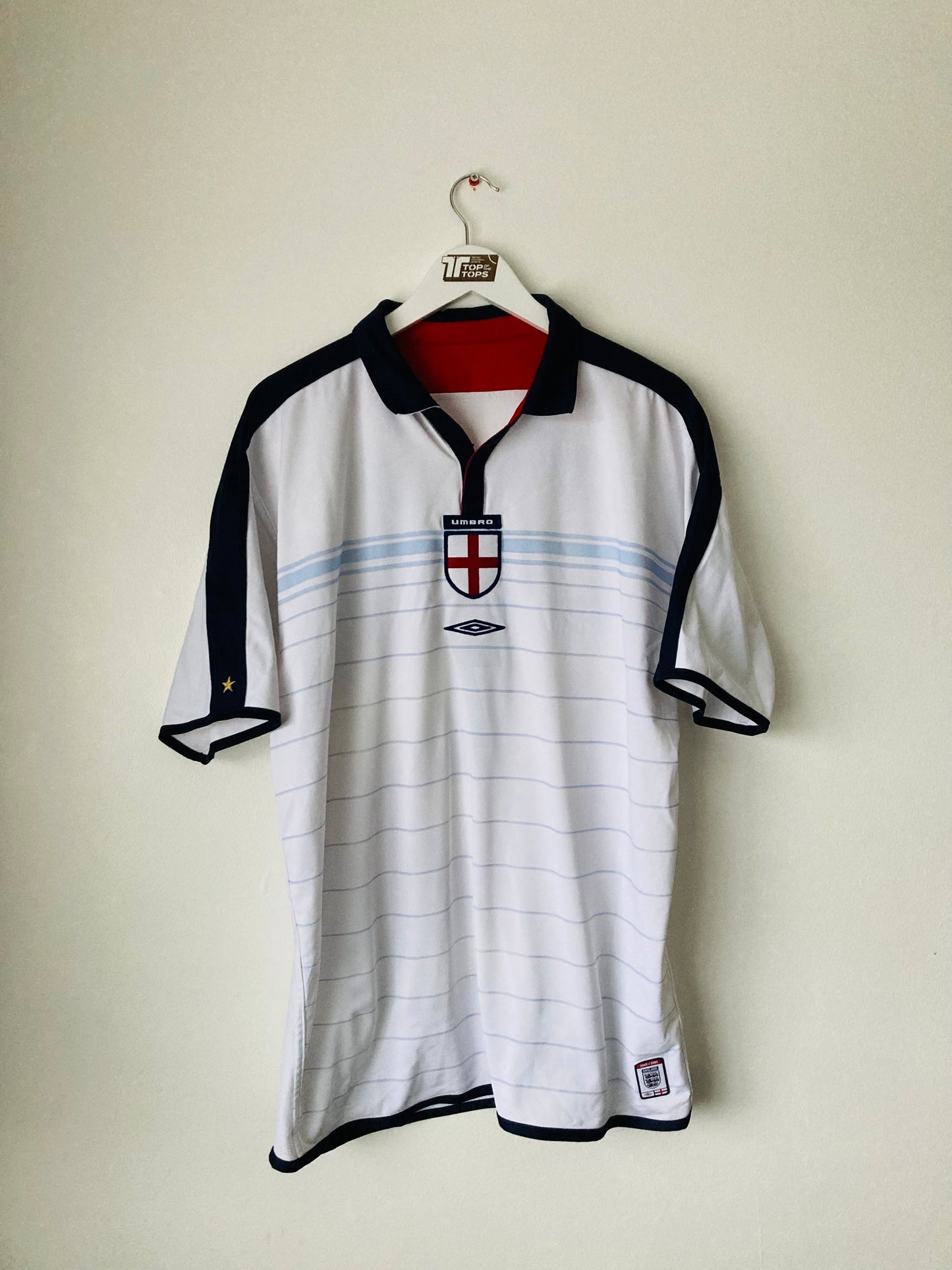 England home football shirt (reversible)
2003/05 Beckham XL