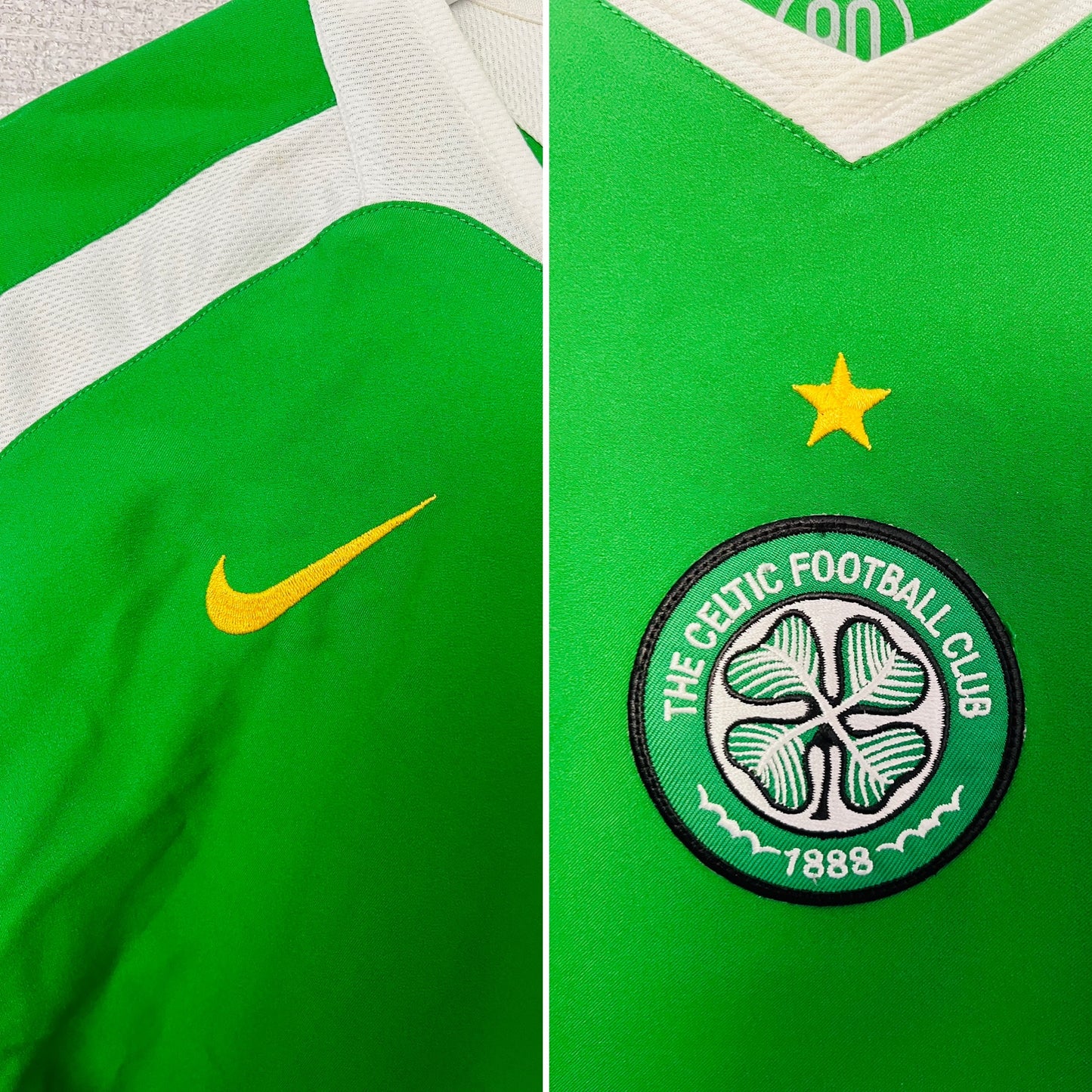 Glasgow Celtic away football shirt
2005/06 Keane Large