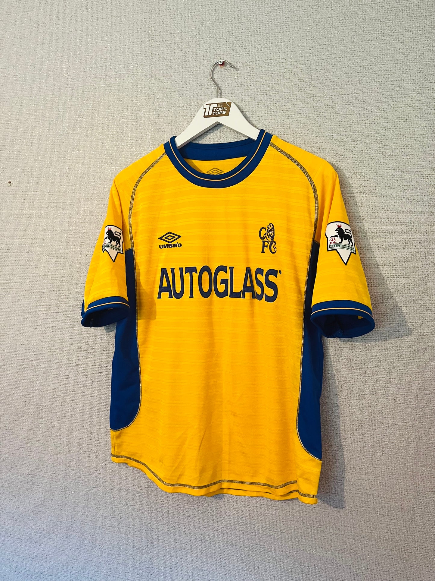Chelsea away football shirt 2000/02 Zola medium