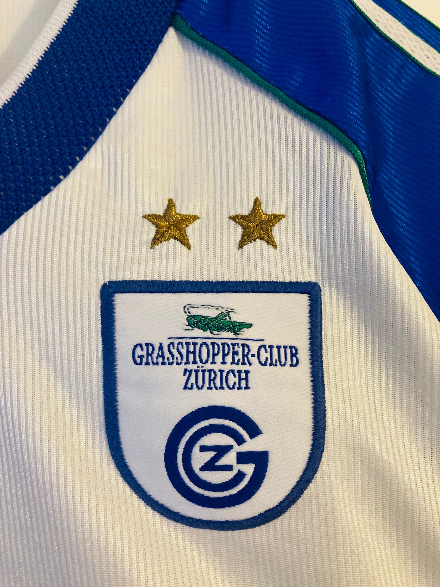 Grasshoppers Zurich home football shirt 1999/2000 Large