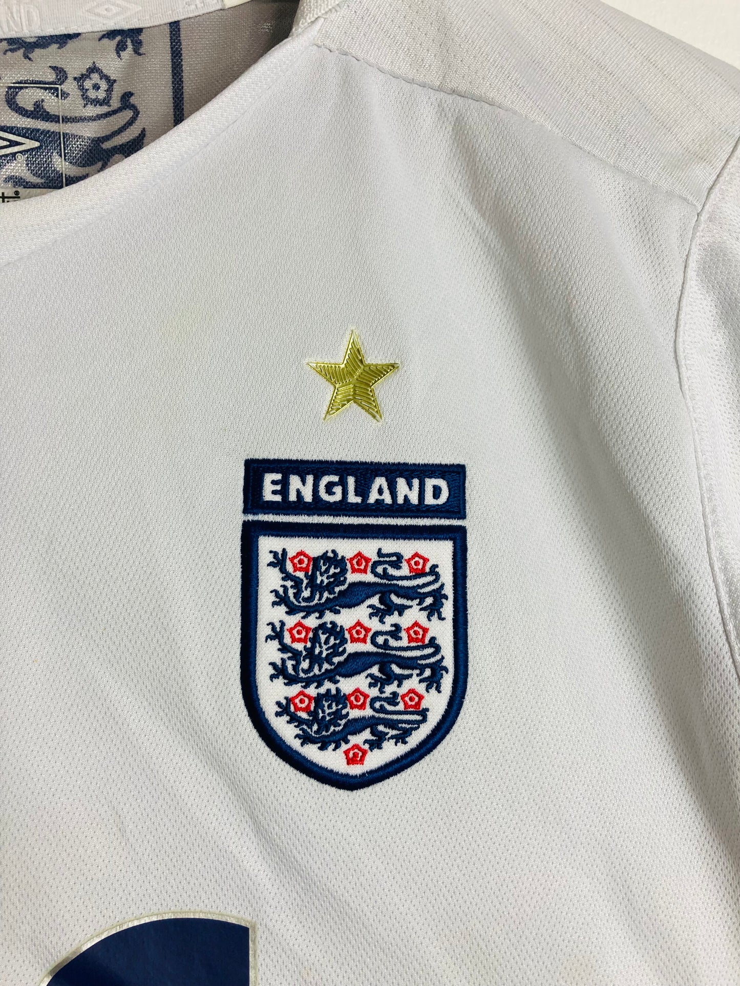 England home football shirt Large youths 2005/07 Joe Cole