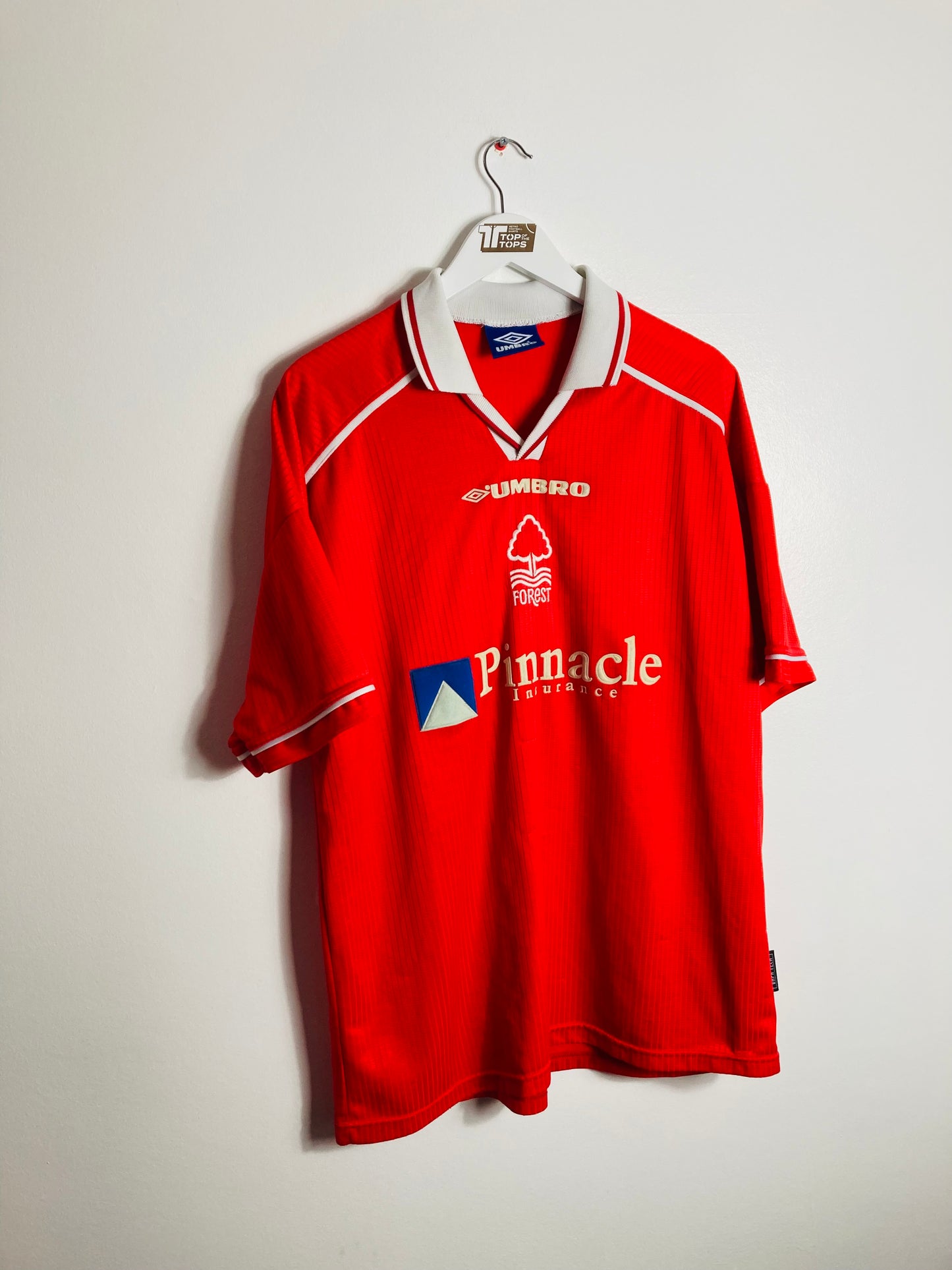 Nottingham Forest home football shirt 1998/99 XL