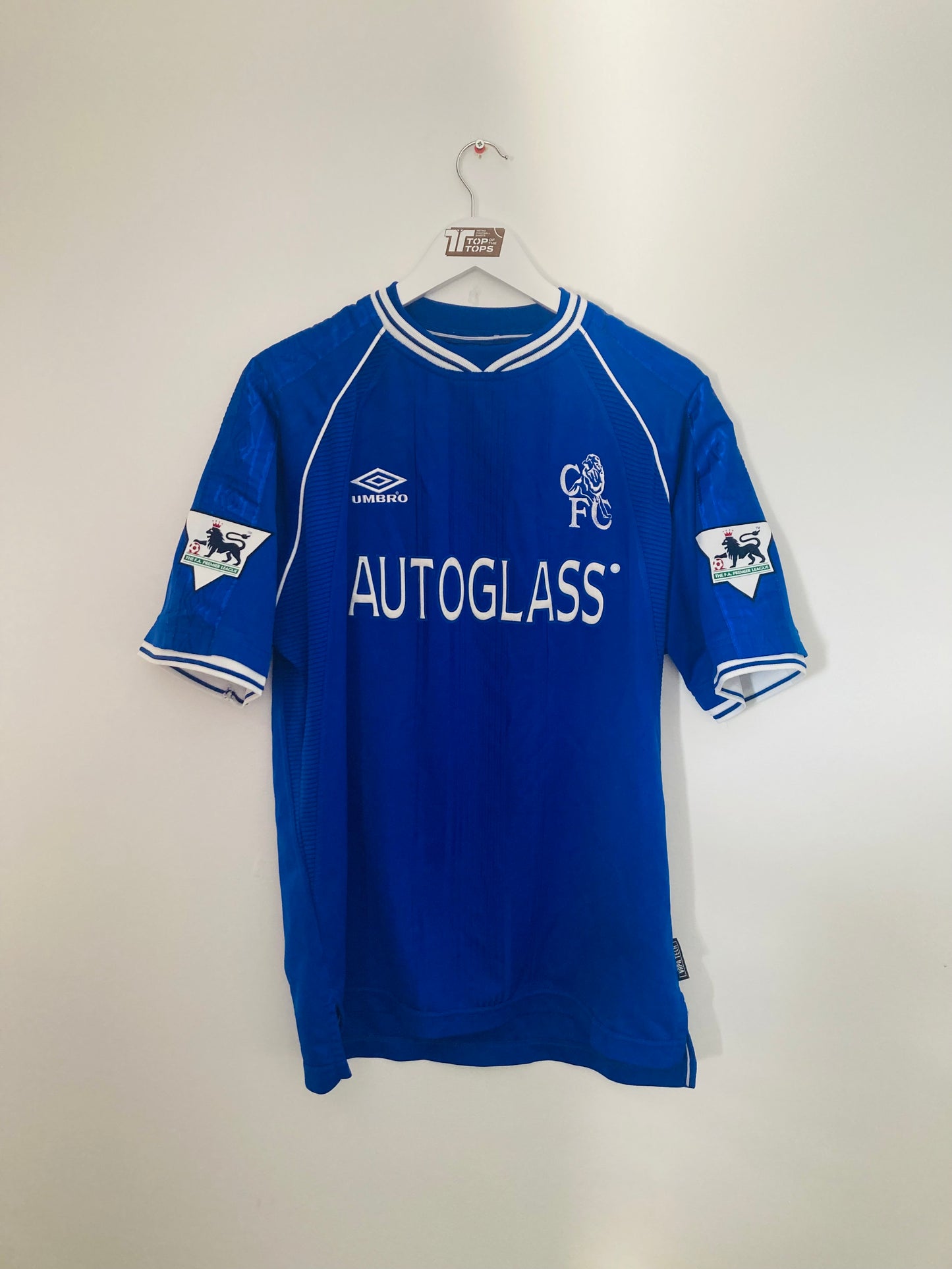 Chelsea home football shirt 1999/2000 Leboeuf Large