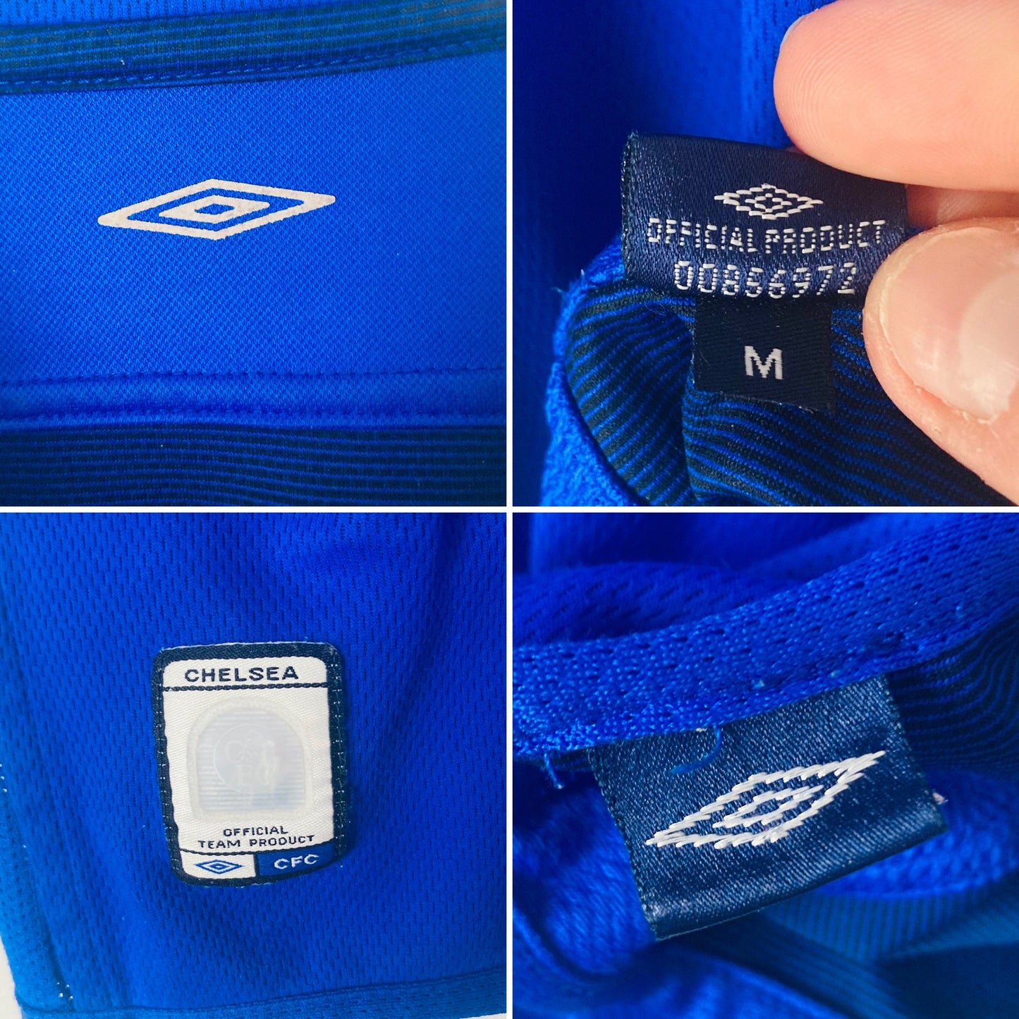 Chelsea home football shirt
2003/04 Zola Medium