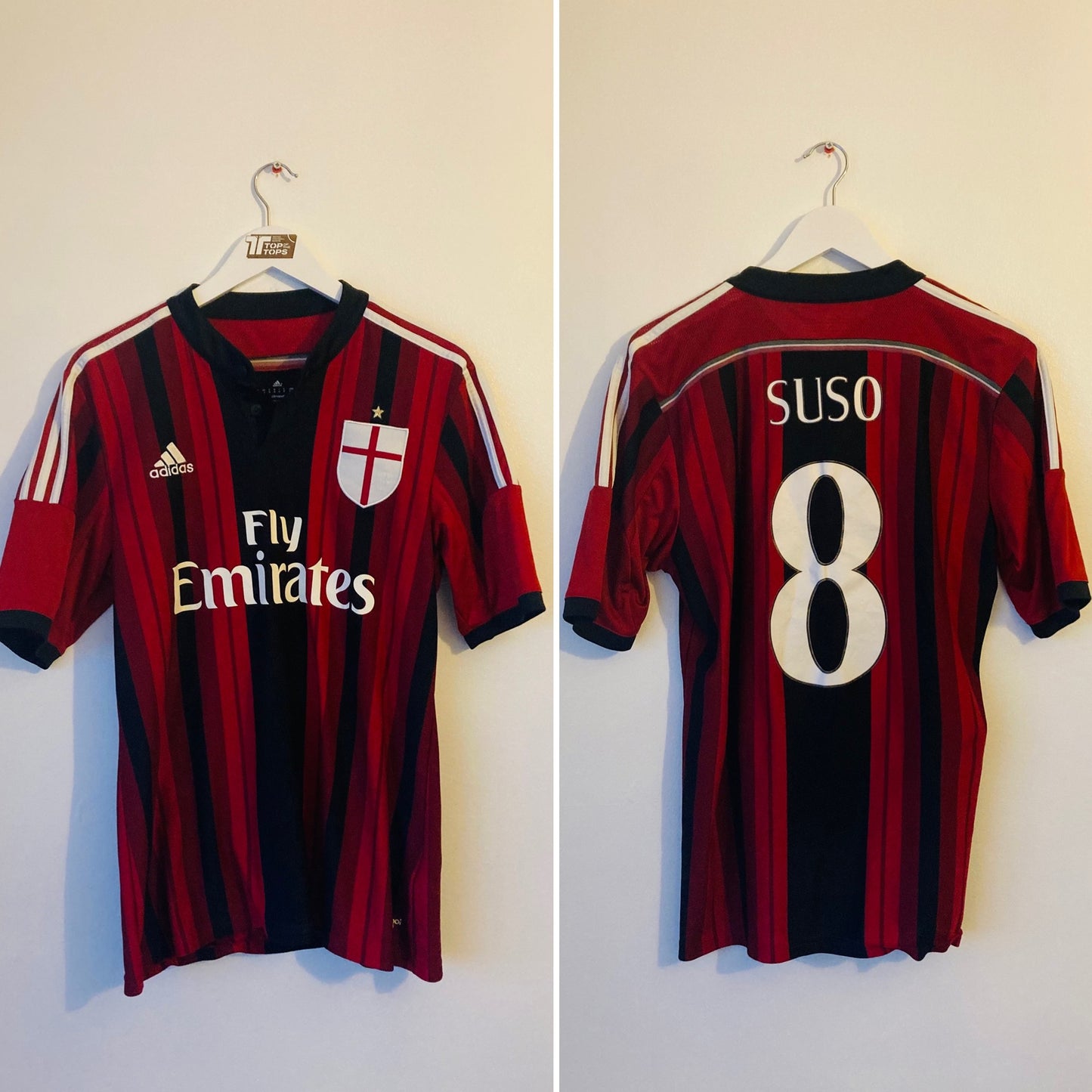 AC Milan home football shirt 2014/15 Suso Medium