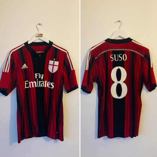 AC Milan home football shirt 2014/15 Suso Medium