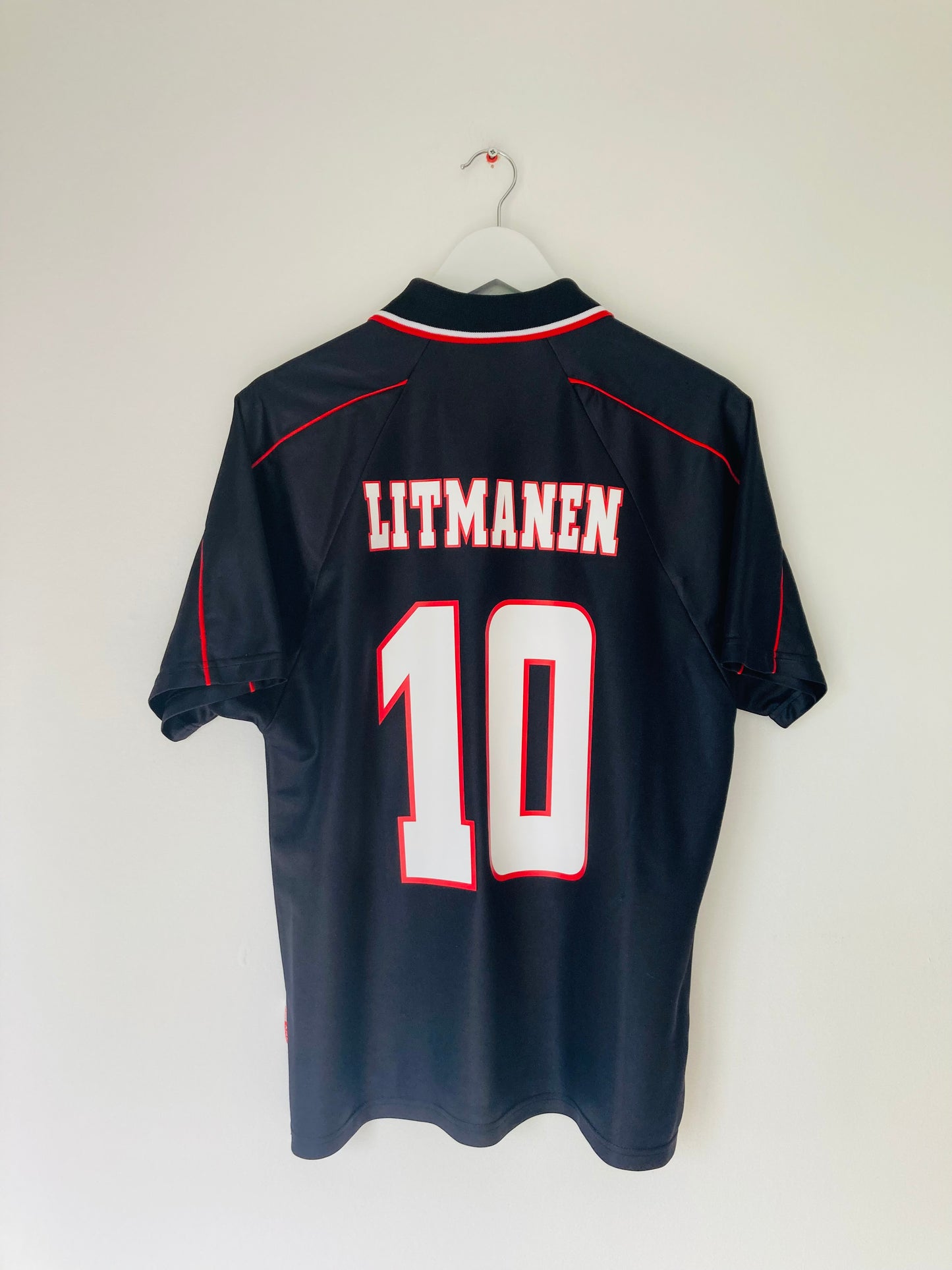 Ajax away football shirt 1998/99 Litmanen Medium