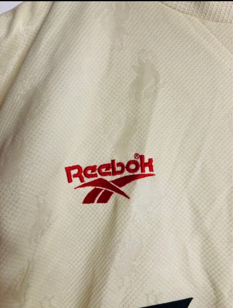Liverpool away football shirt 1996/97 Large