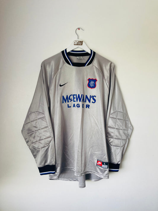 Glasgow Rangers goalkeeper football shirt
1997/98 Large