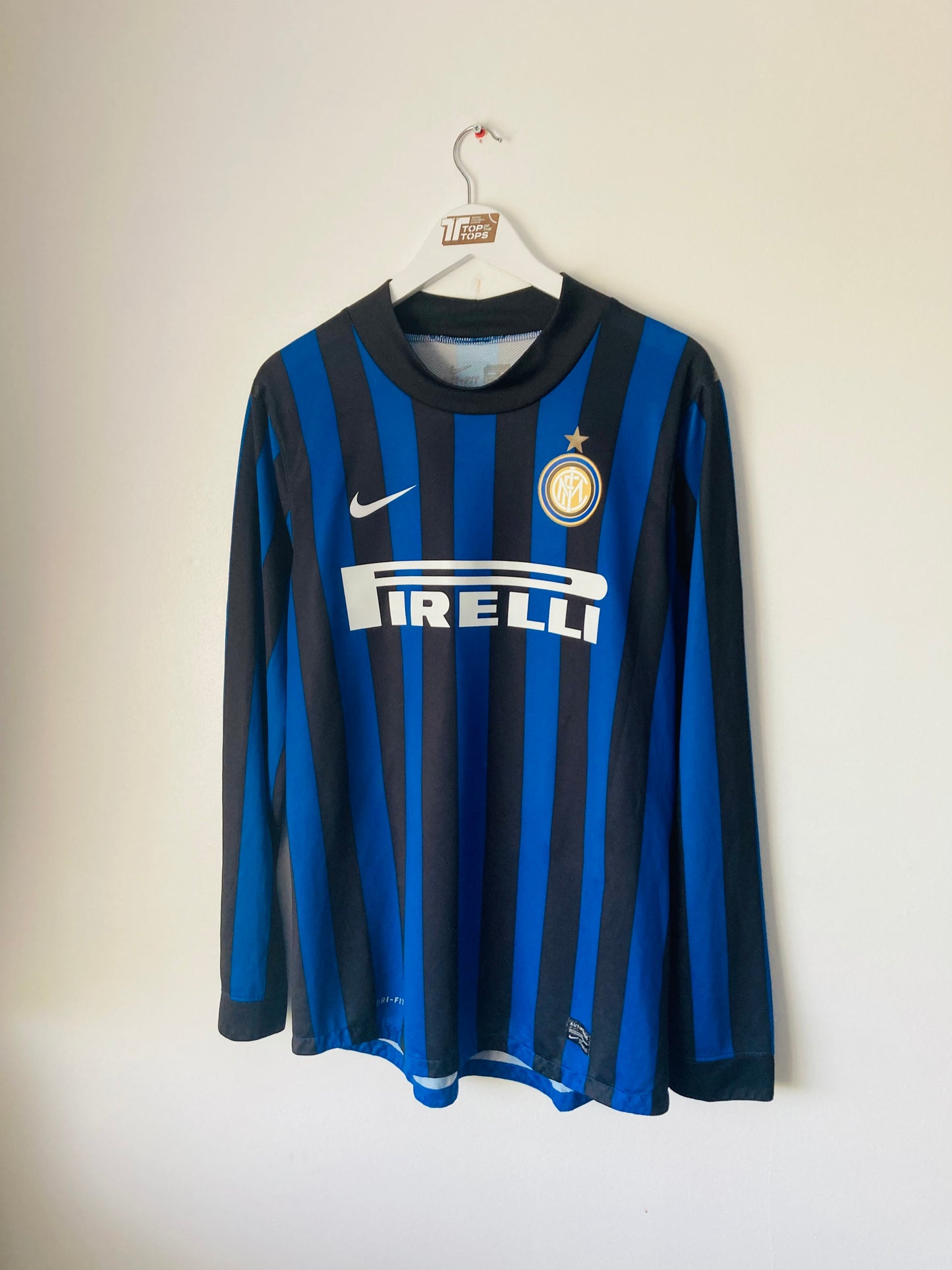 Inter Milan home football shirt (player version) 2011/12 Zanetti XL