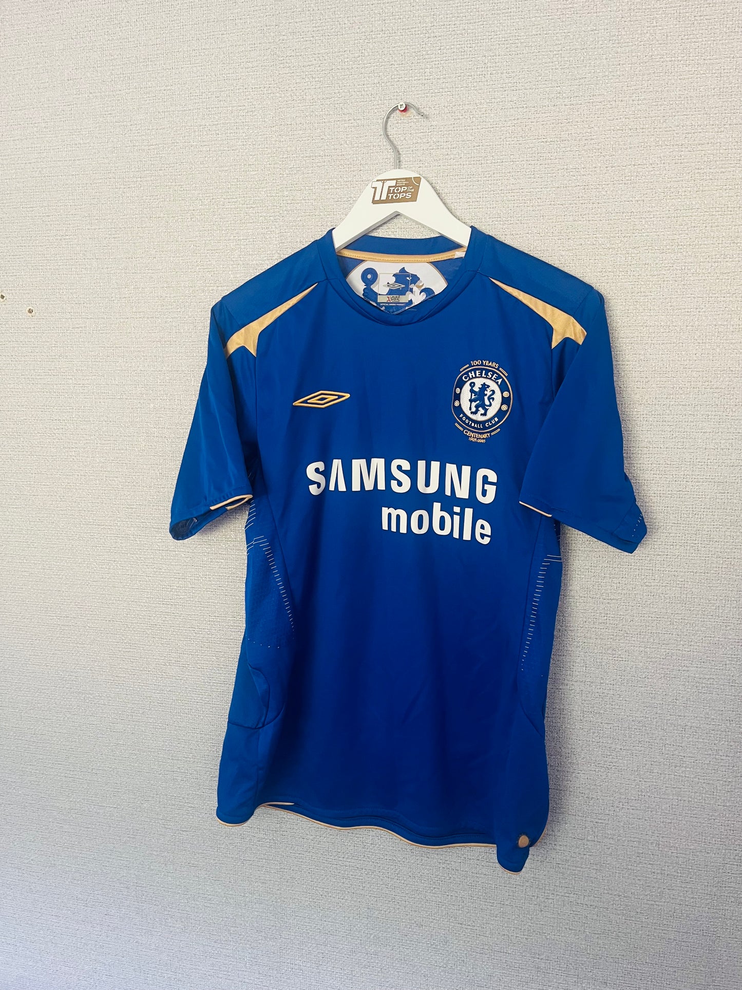 Chelsea home football shirt 2005/06 Lampard Medium