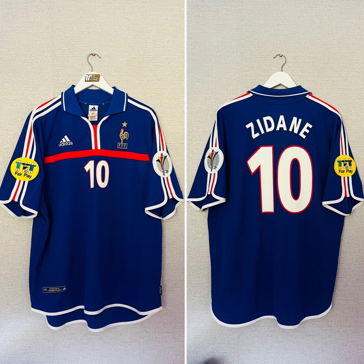 France home football shirt
Euro 2000 Zidane XL