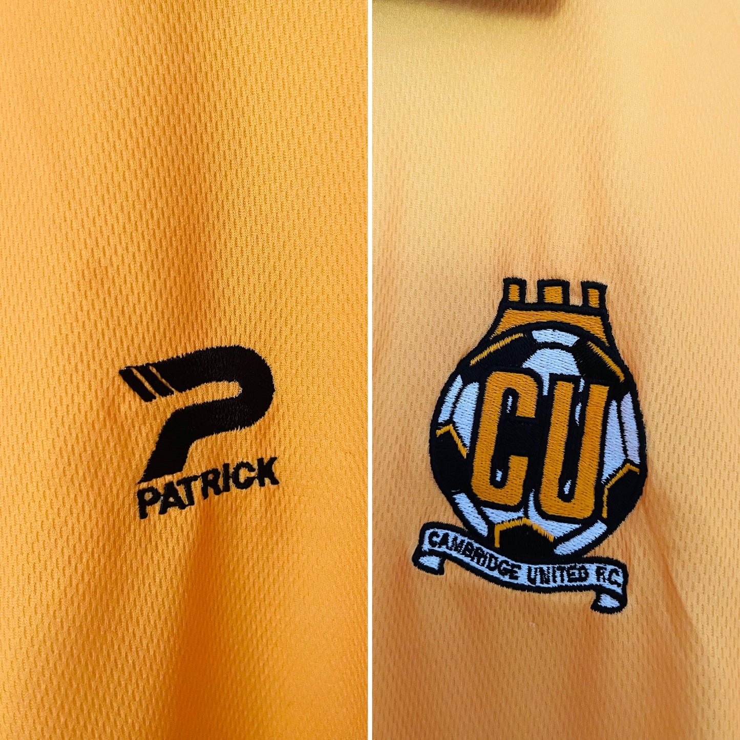 Cambridge United home football shirt 1998/99 Medium