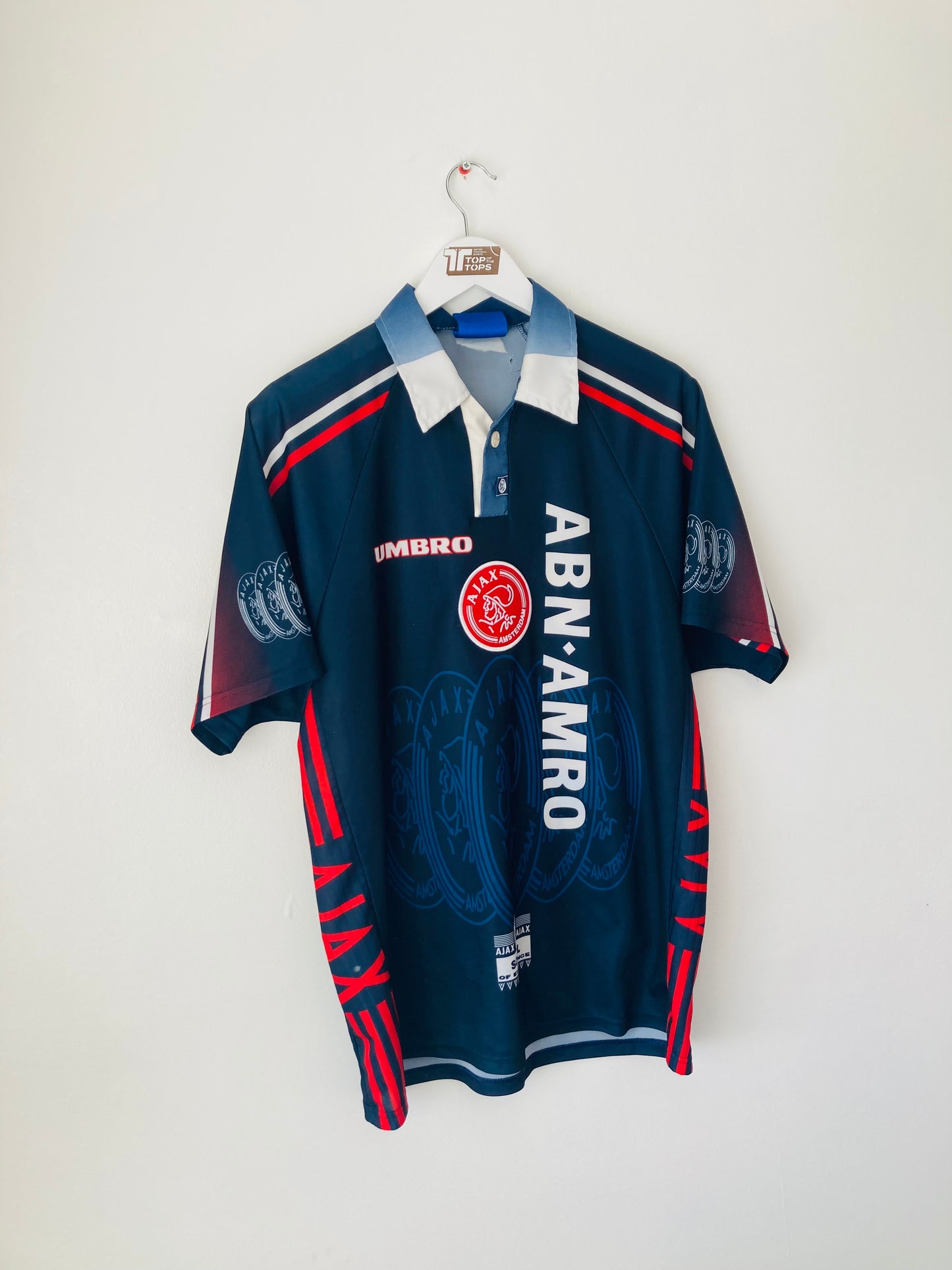 Ajax away football shirt 1997/98 Laudrup Large