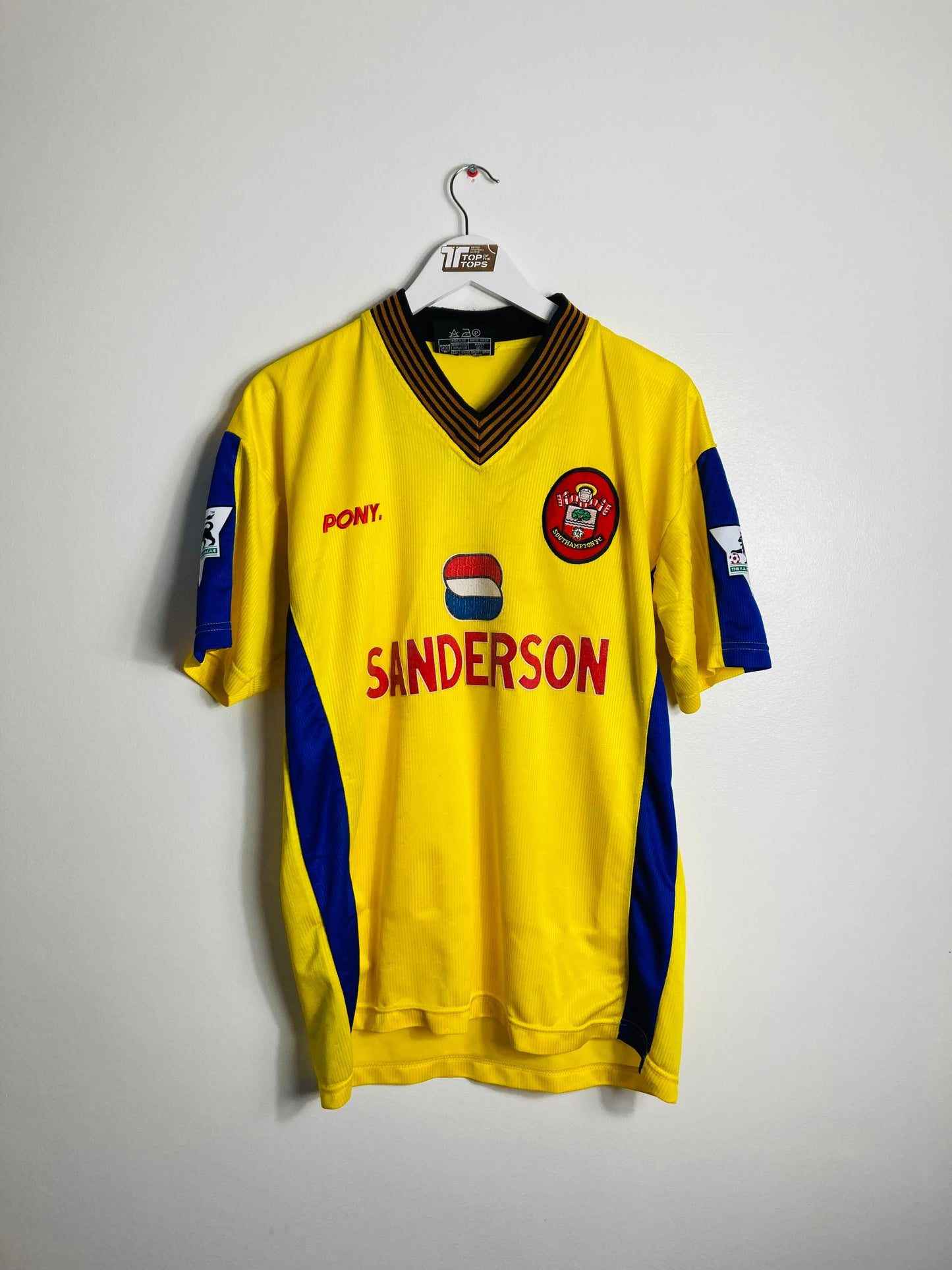 Southampton away football shirt 1998/99 Le Tissier XL