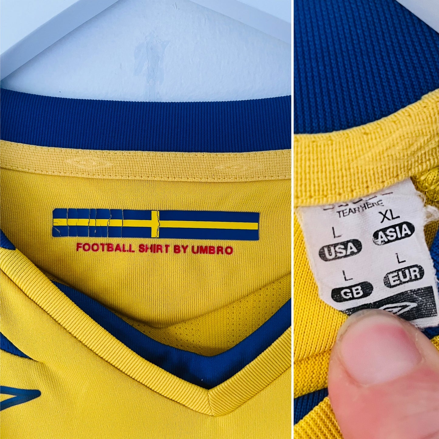 Sweden home football shirt
Euro 2008 Zlatan Large