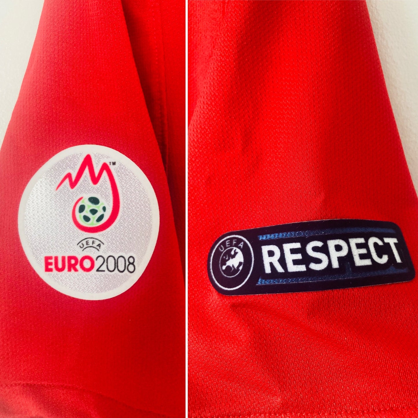 Portugal home football shirt Euro 2008 CR7 XL