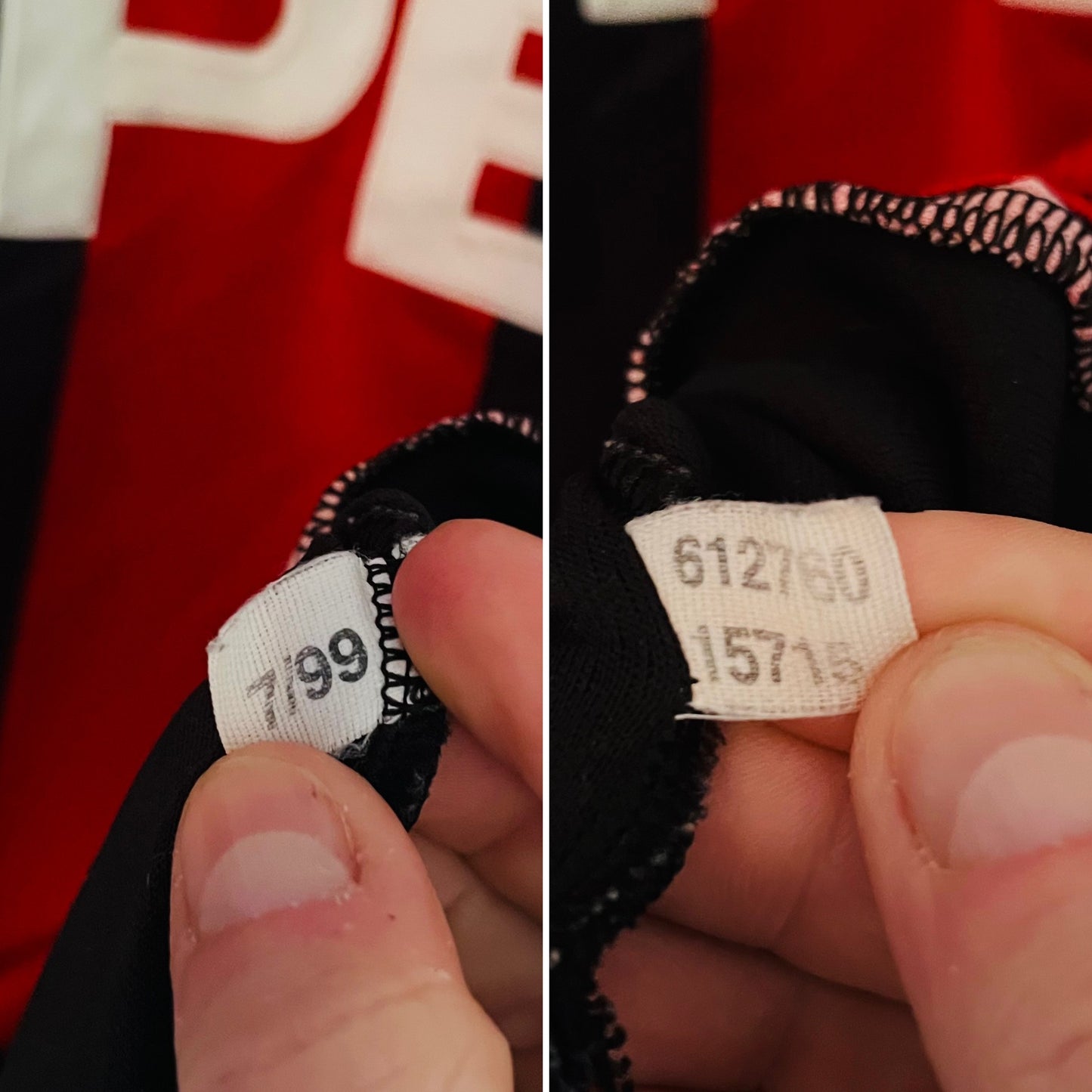 AC Milan home football shirt 1998/2000 Maldini XL