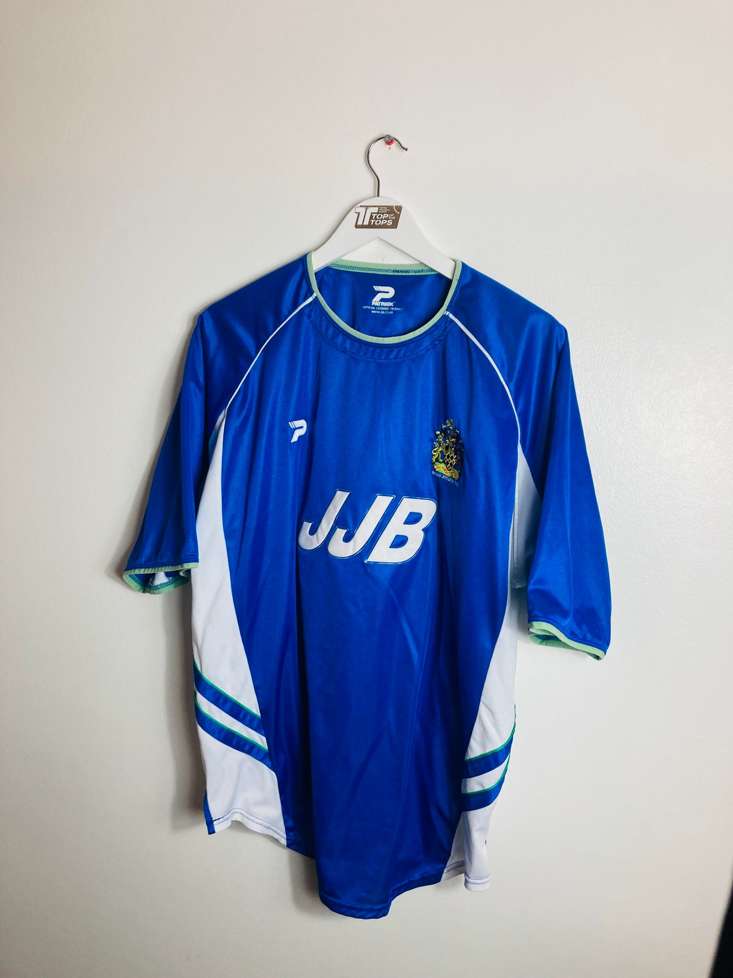 Wigan Athletic home football shirt 2002/03 XL