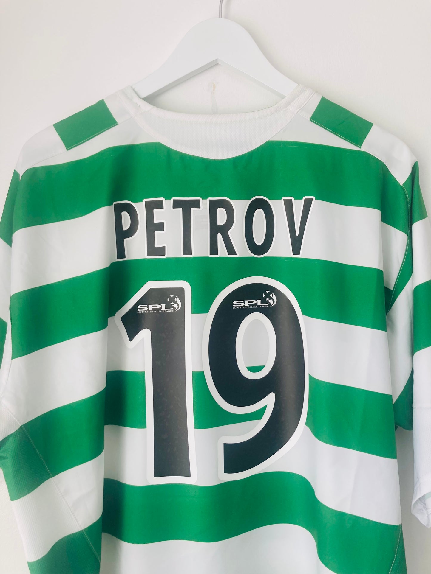 Glasgow Celtic home football shirt 2005/06 Petrov XXL