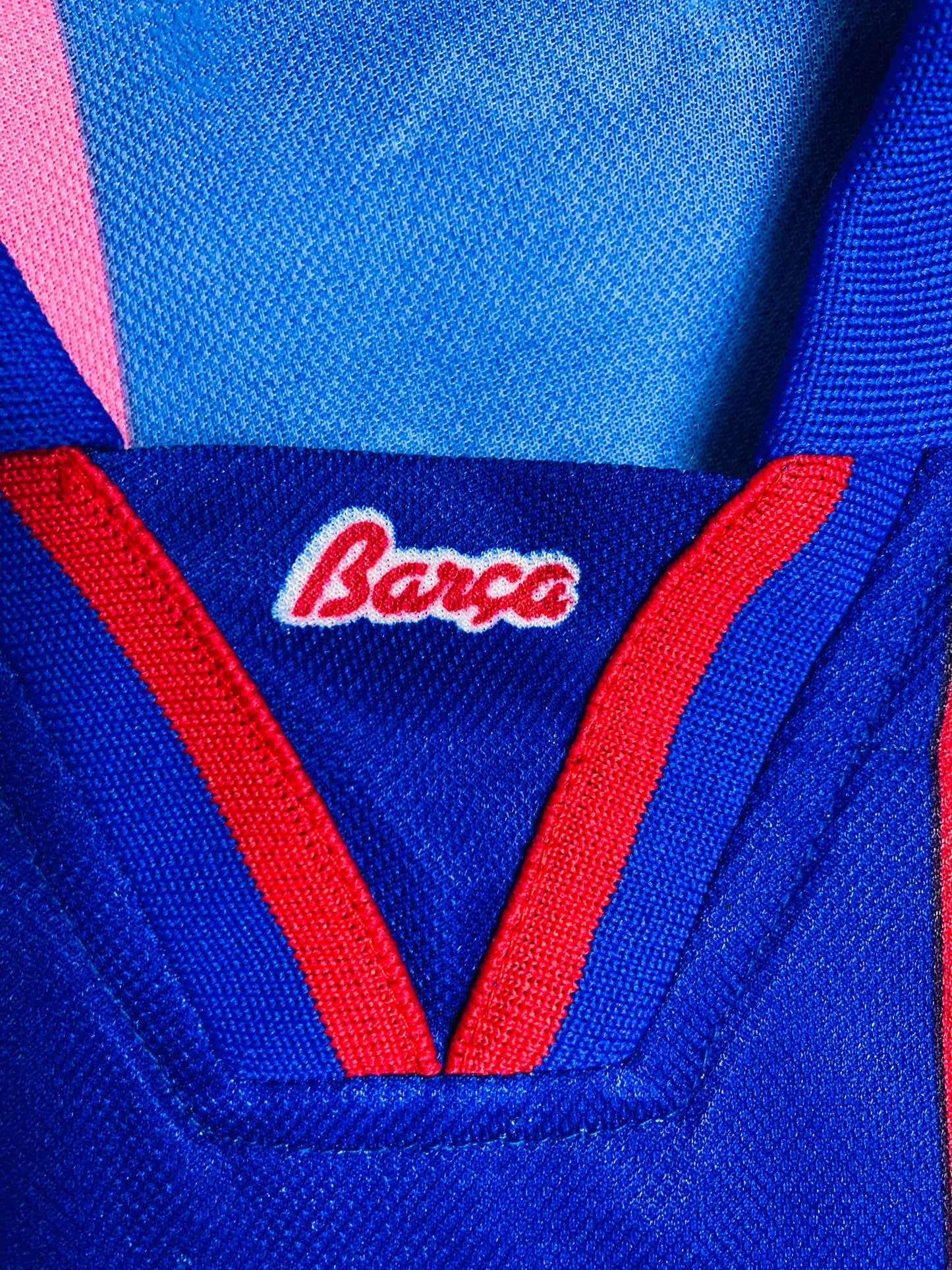 Barcelona home football shirt R9 1995/96 Medium