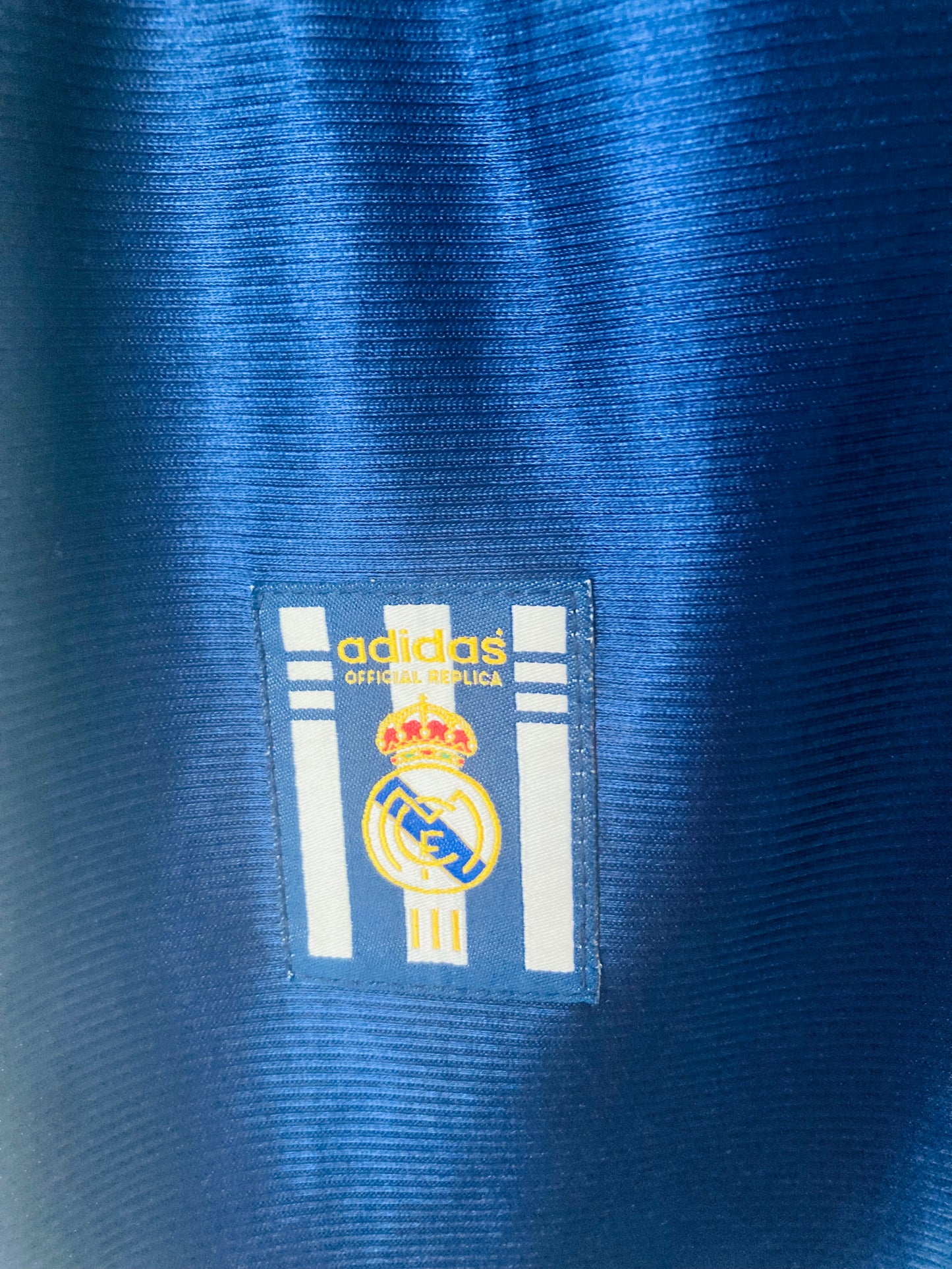 Real Madrid away football shirt 1998/99 Carlos Medium