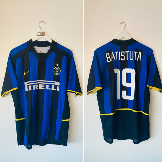 Inter Milan home football shirt
2002/03 Batistuta Medium