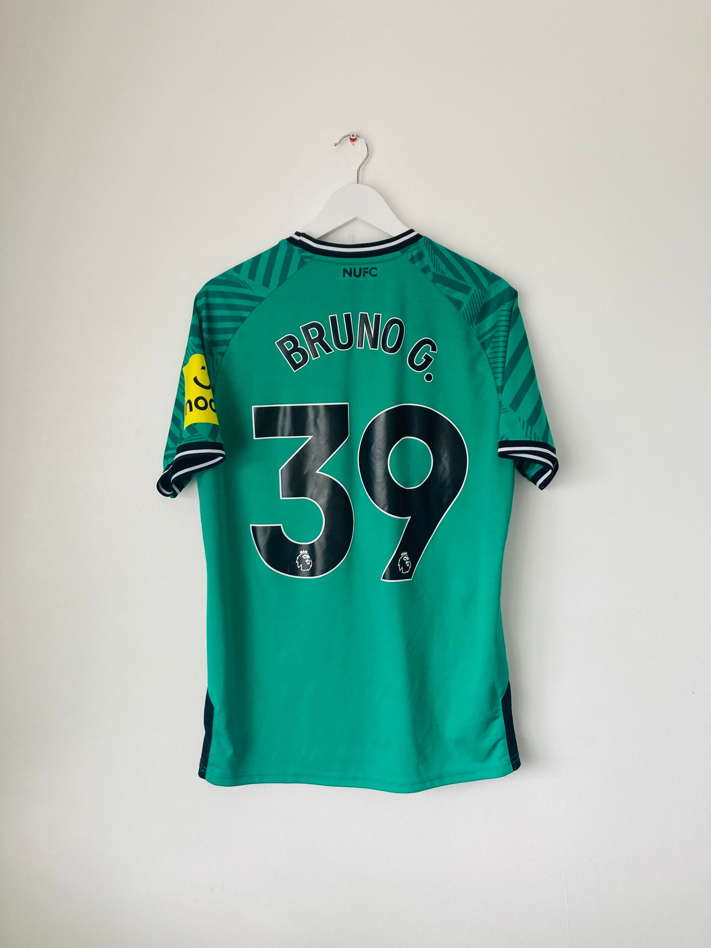 Newcastle United away football shirt
2023/24 Bruno Large