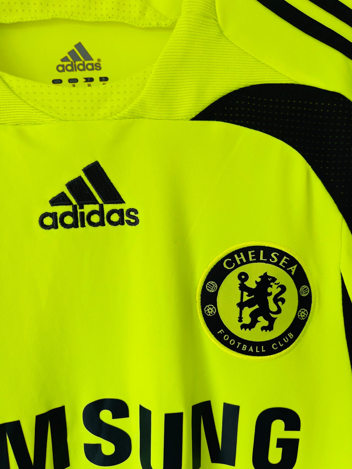 Chelsea away football shirt 2007/08 Drogba Medium