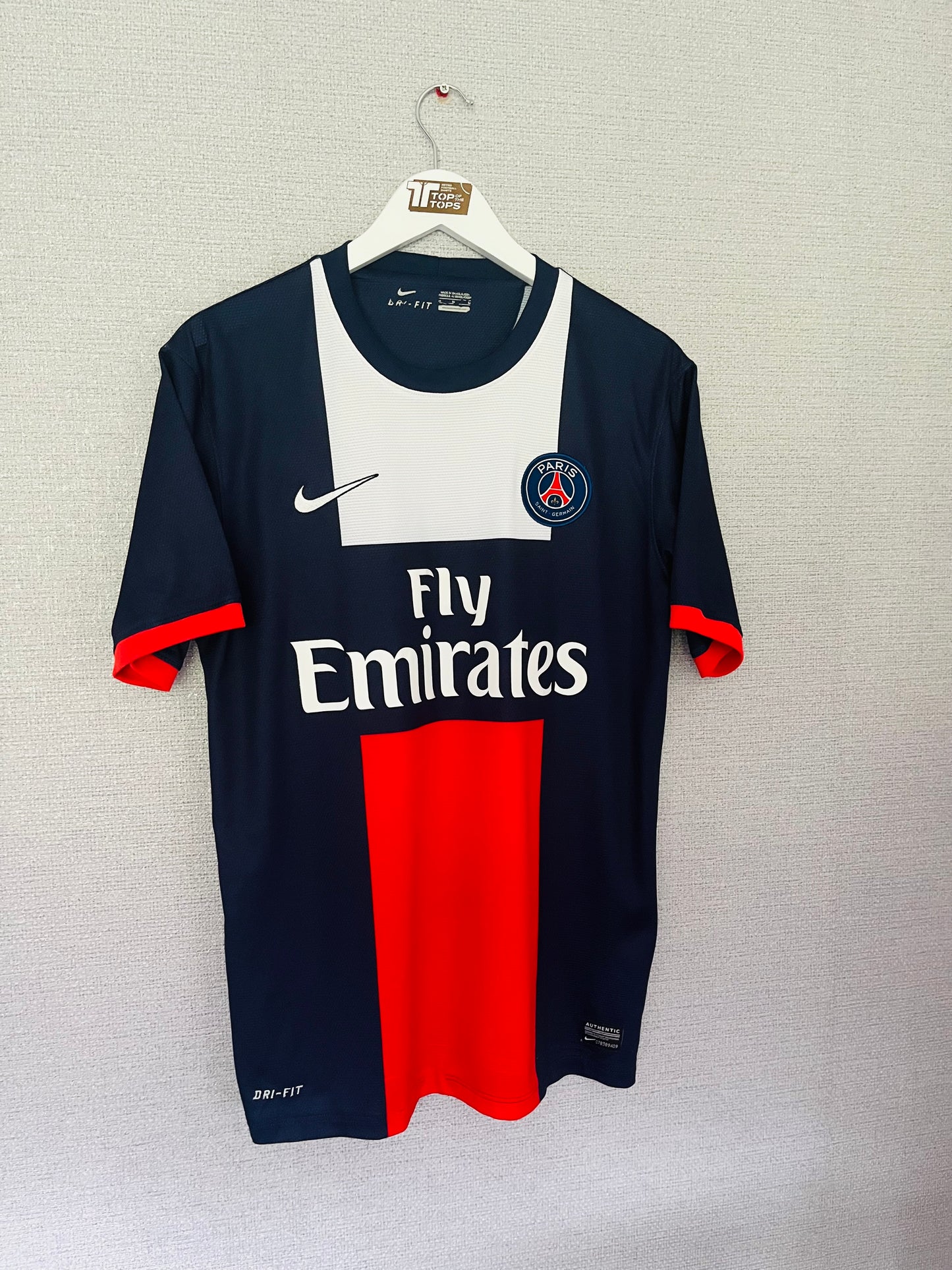 PSG home football shirt 2013/14 Beckham Medium