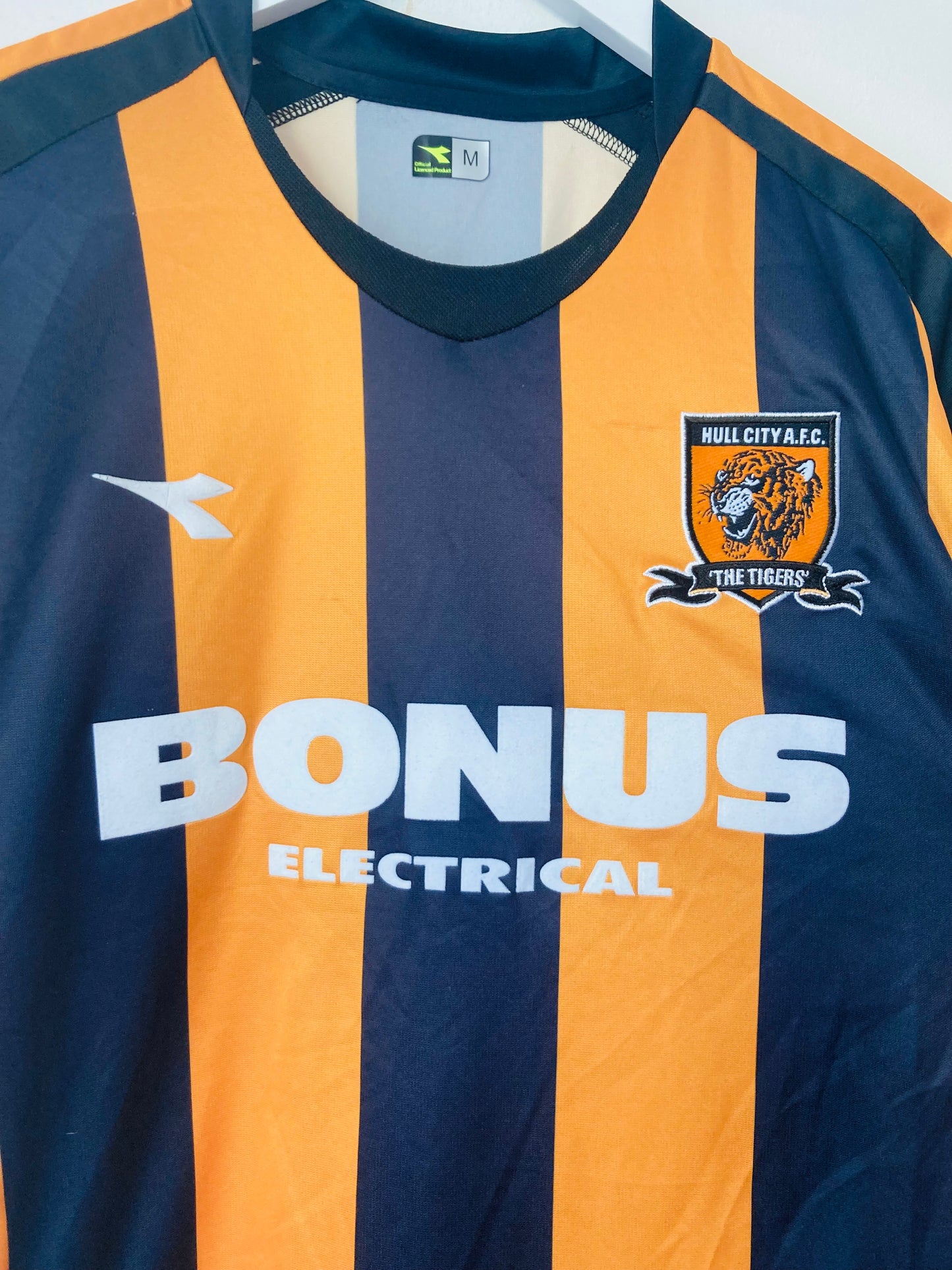 Hull City home football shirt 2006/07 Medium