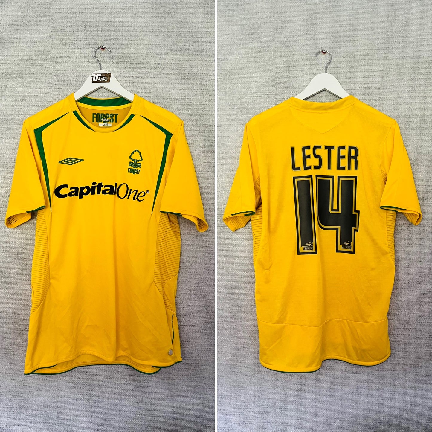 Nottingham Forest third football shirt
2006/07 Lester Large