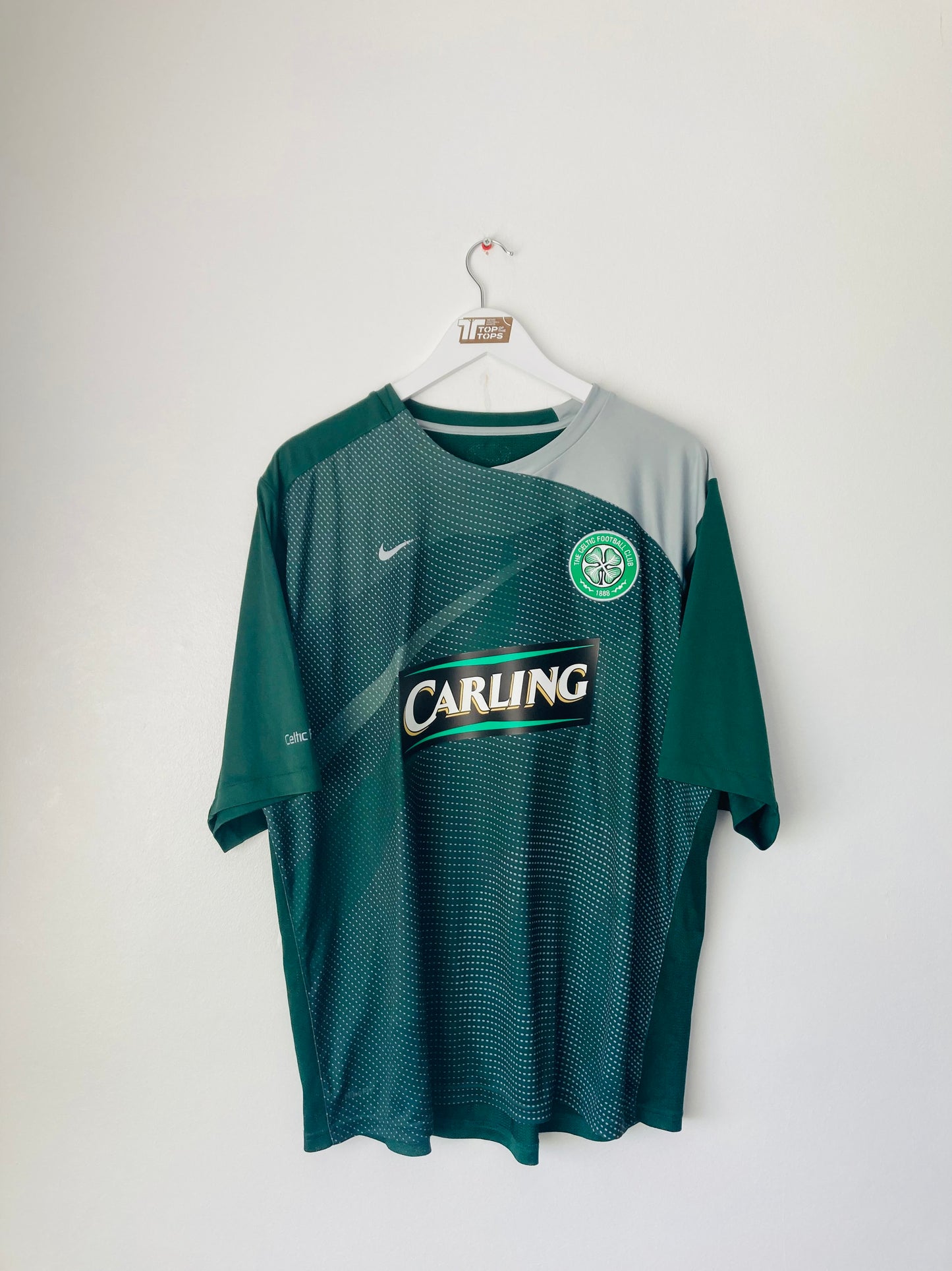 Glasgow Celtic training football shirt 2007/08 XL