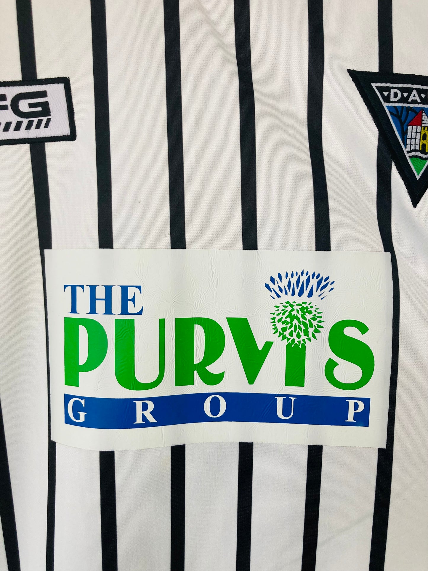 Dunfermline Athletic home football shirt 2005/06 Large