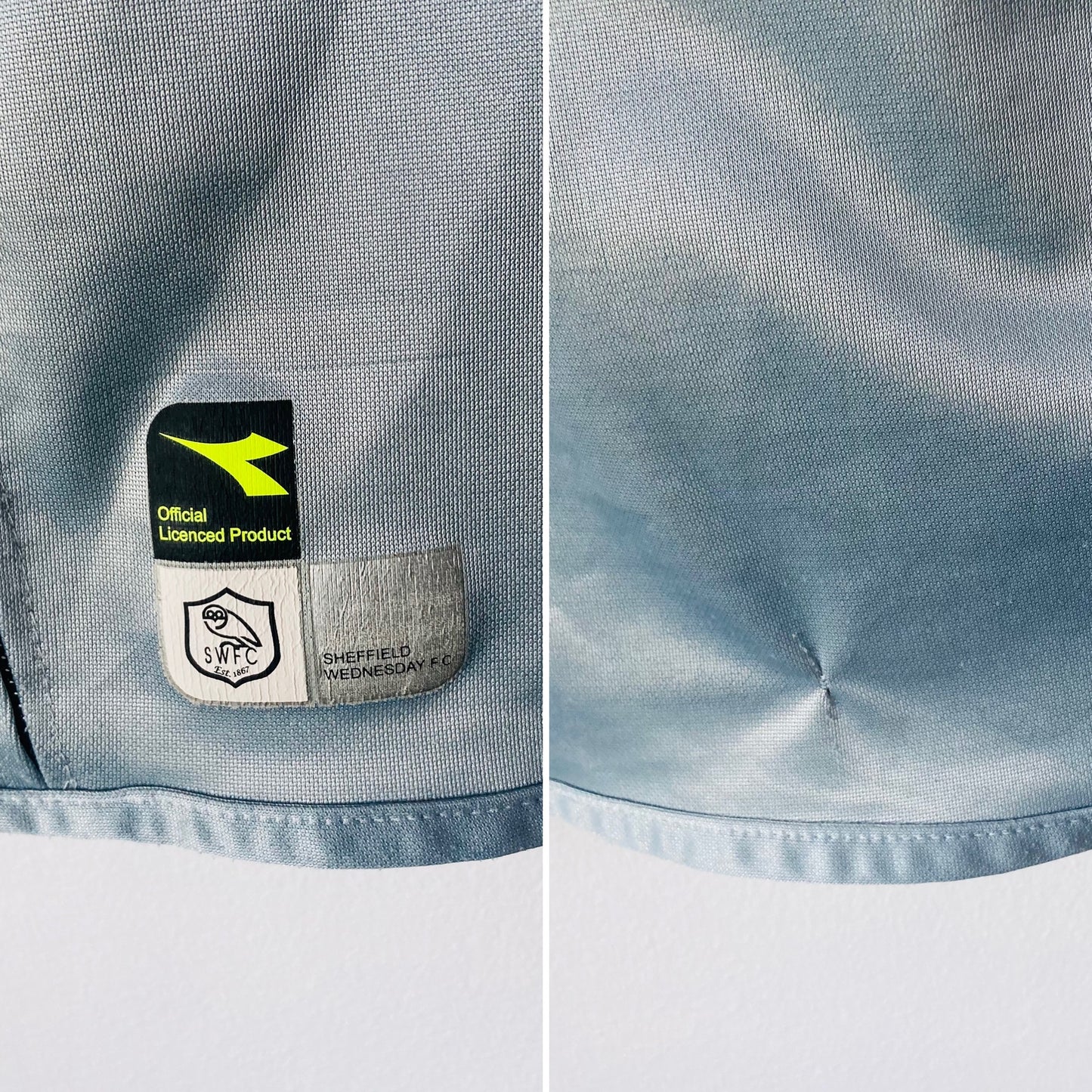 Sheffield Wednesday away football shirt 2004/05 Large