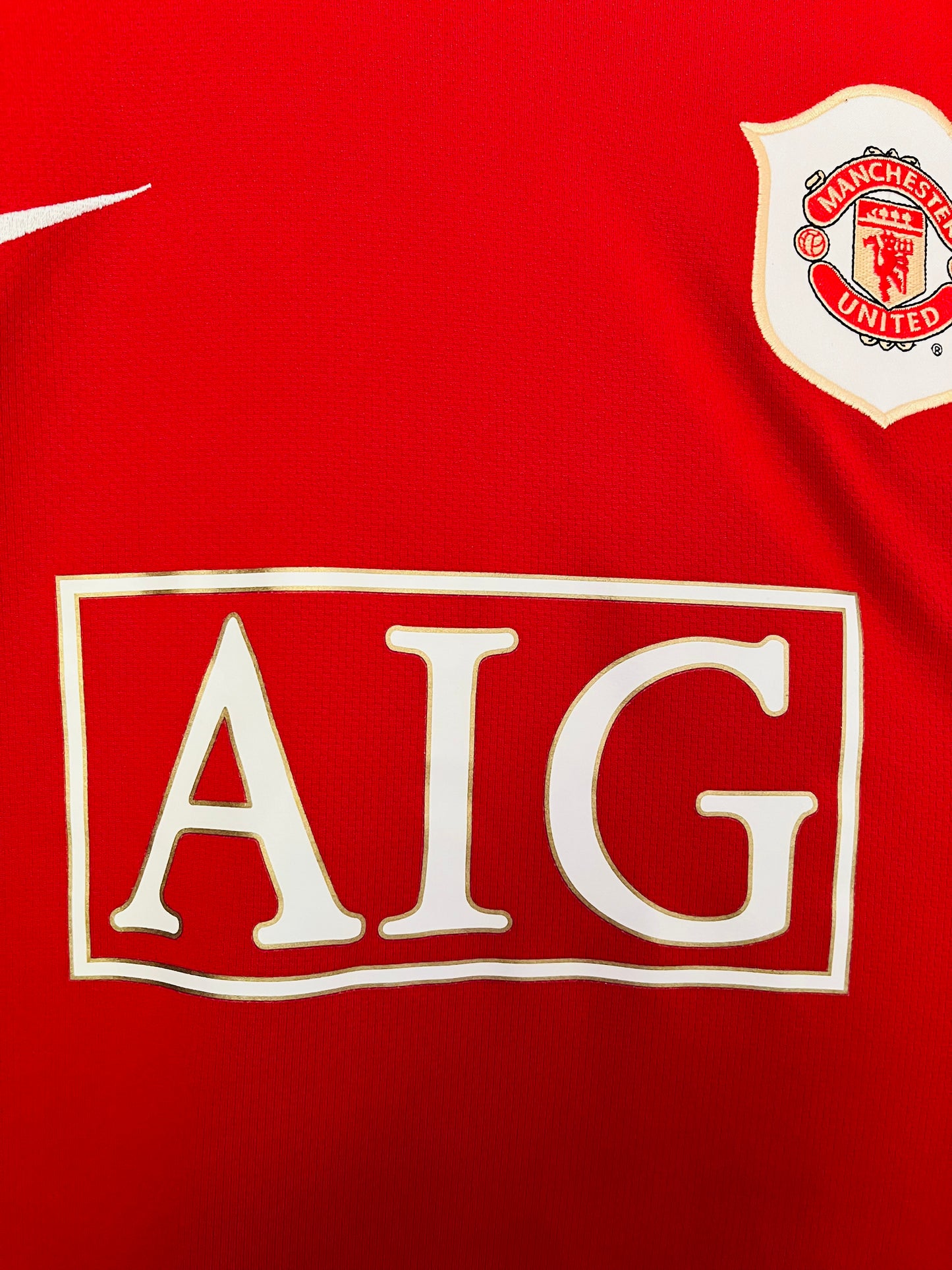 Manchester United home football shirt 2006/07 CR7 XL