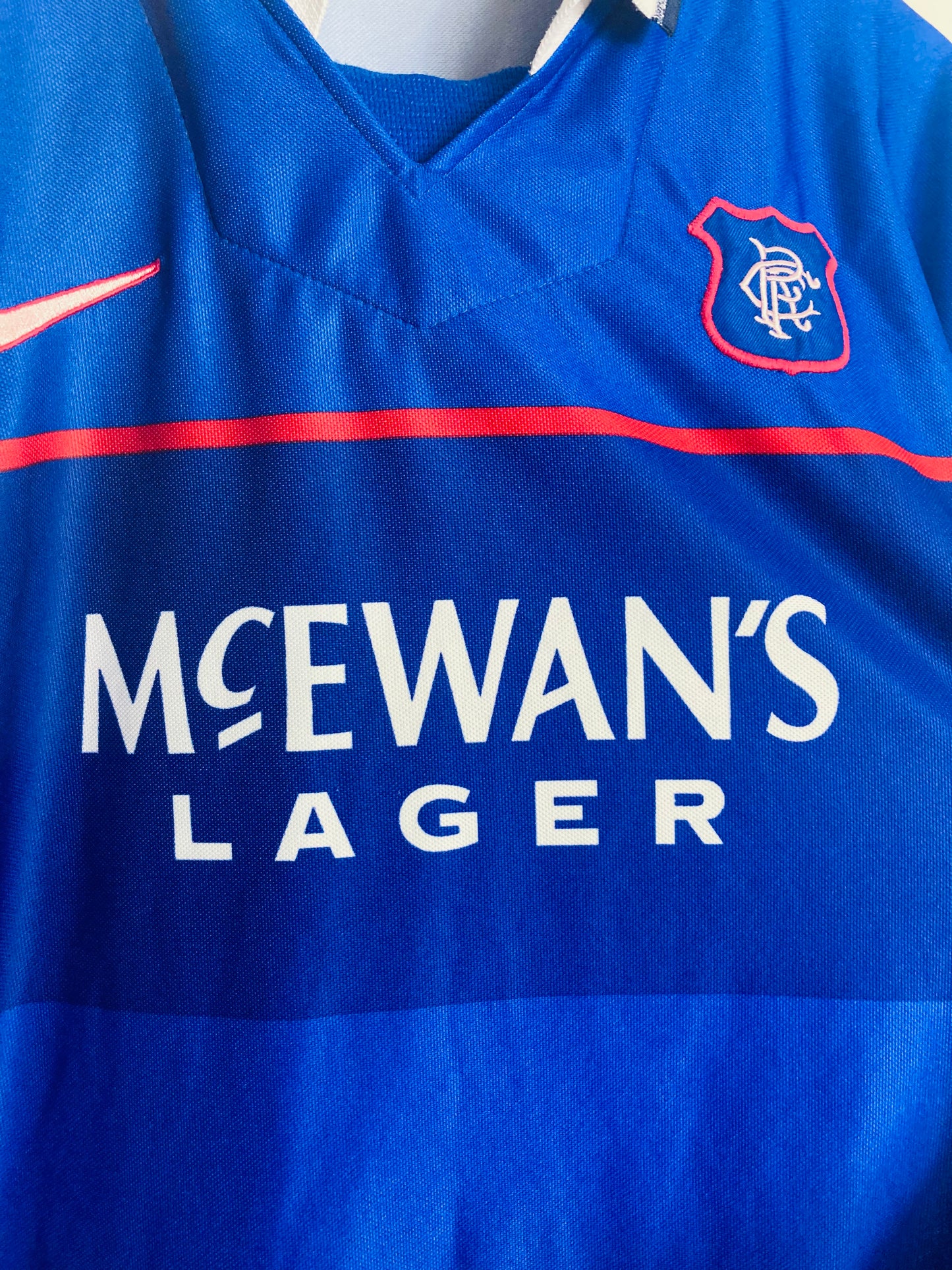 Rangers home football shirt
1997/99 Gascoigne XL