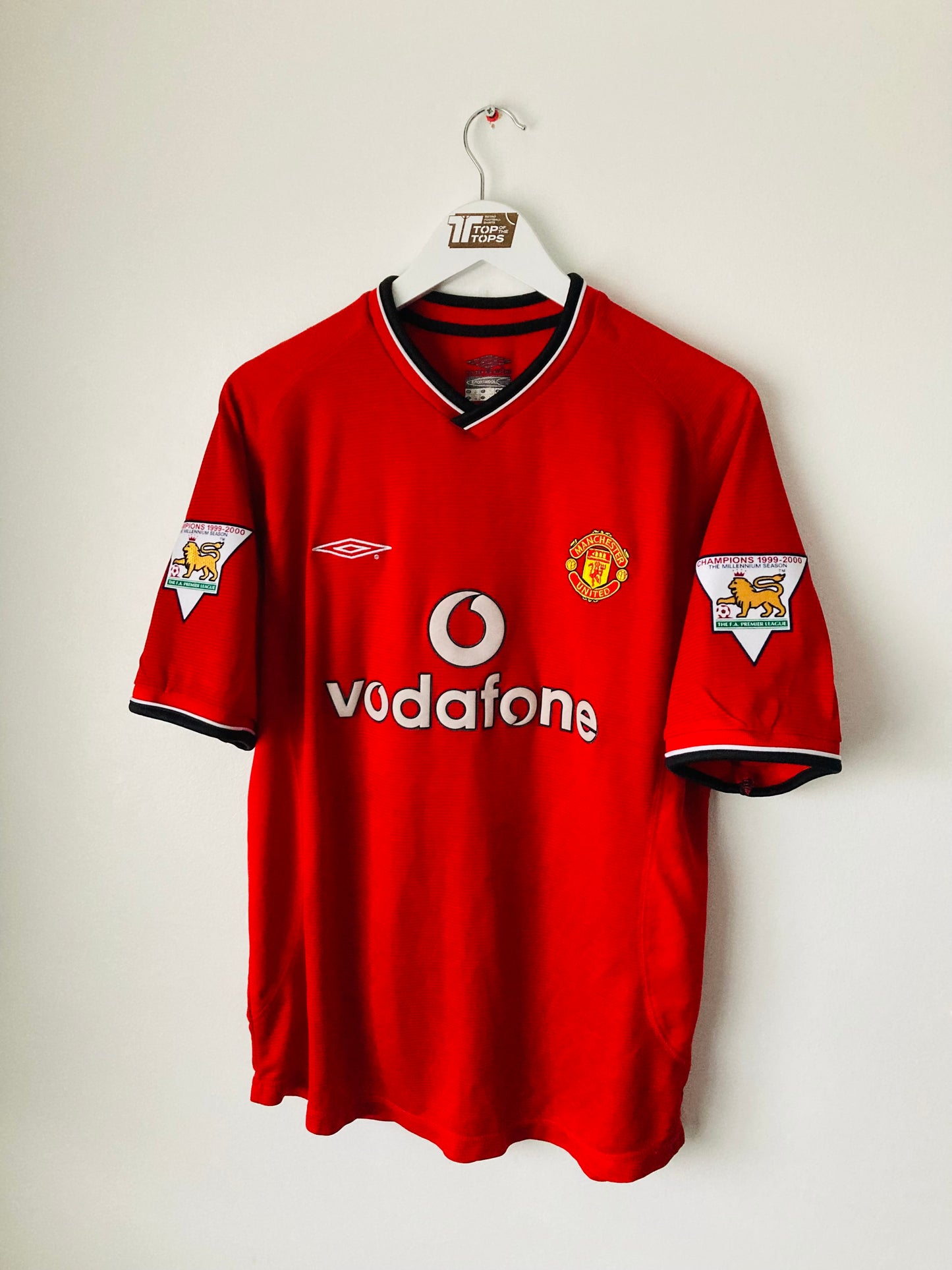 Manchester United home football shirt 2000/02
Beckham Large