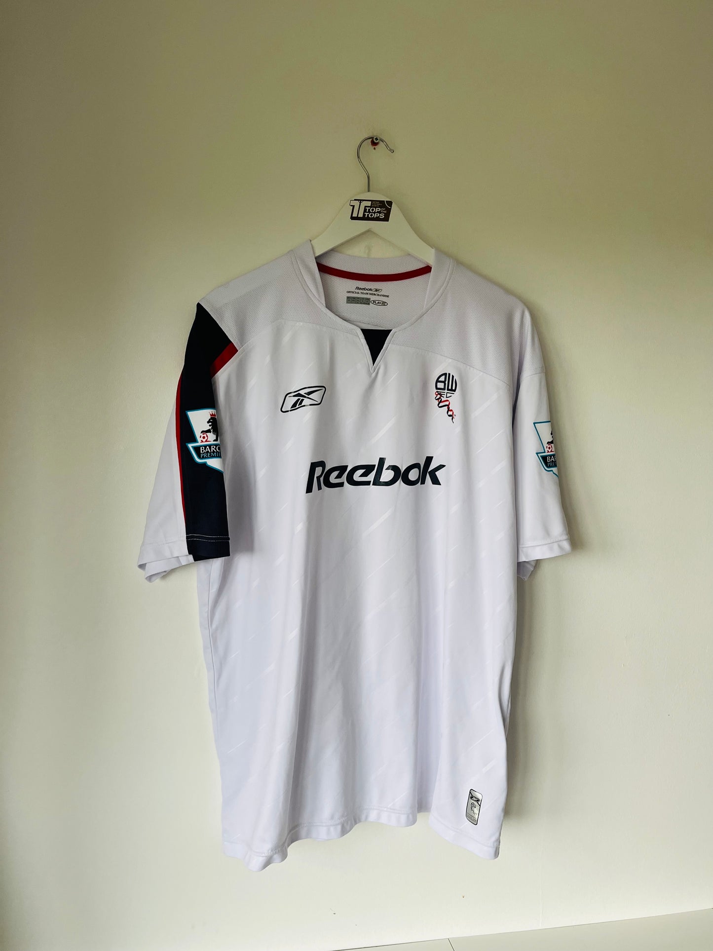 Bolton Wanderers home football shirt 2005/07 Fortune XL