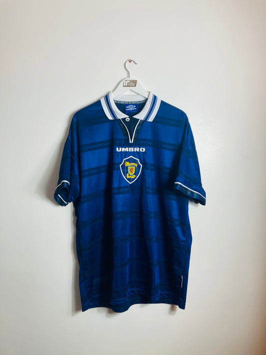 Scotland home football shirt.   W/C 1998 XL