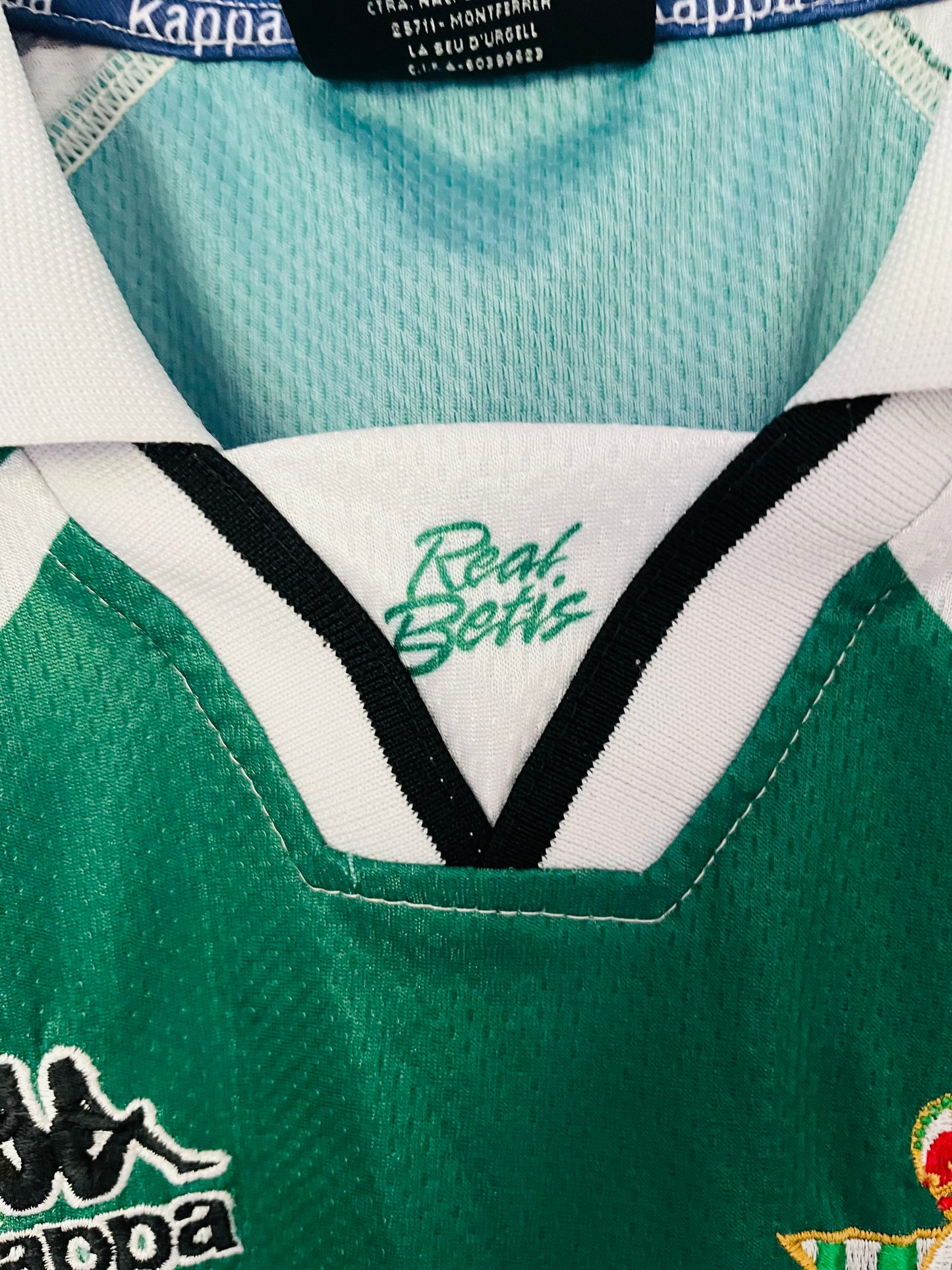Real Betis third football shirt 1997/98 XL