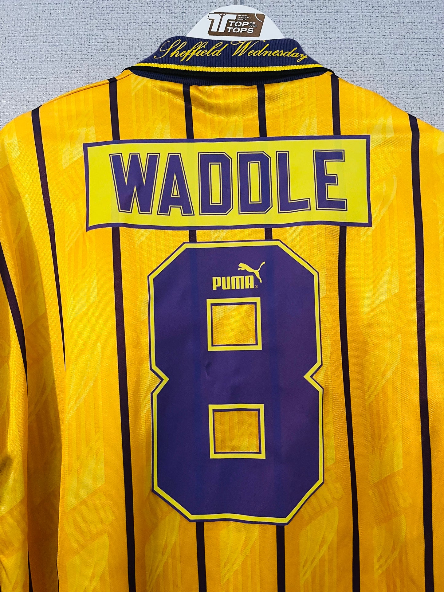 Sheffield Wednesday third football shirt 1994/95 Waddle Large