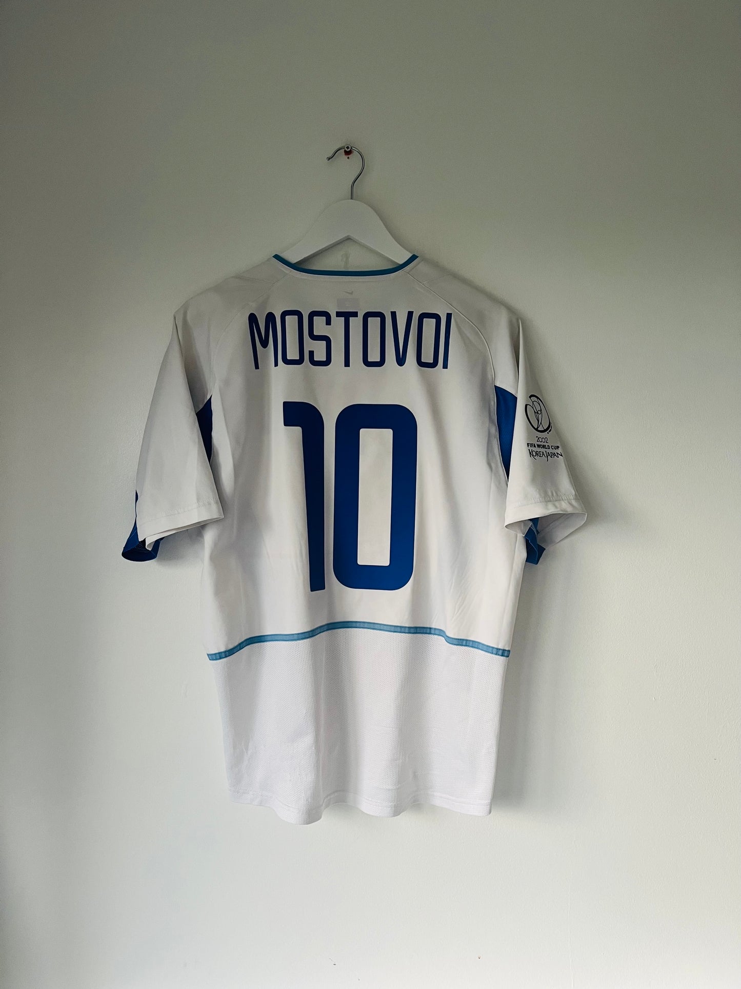 Russia home football shirt
W/C 2002 Mostovoi Medium