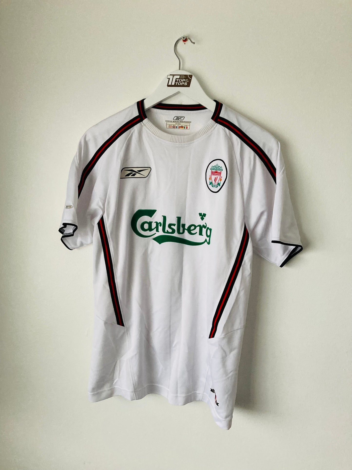 Liverpool away football shirt
2003/05 Riise small