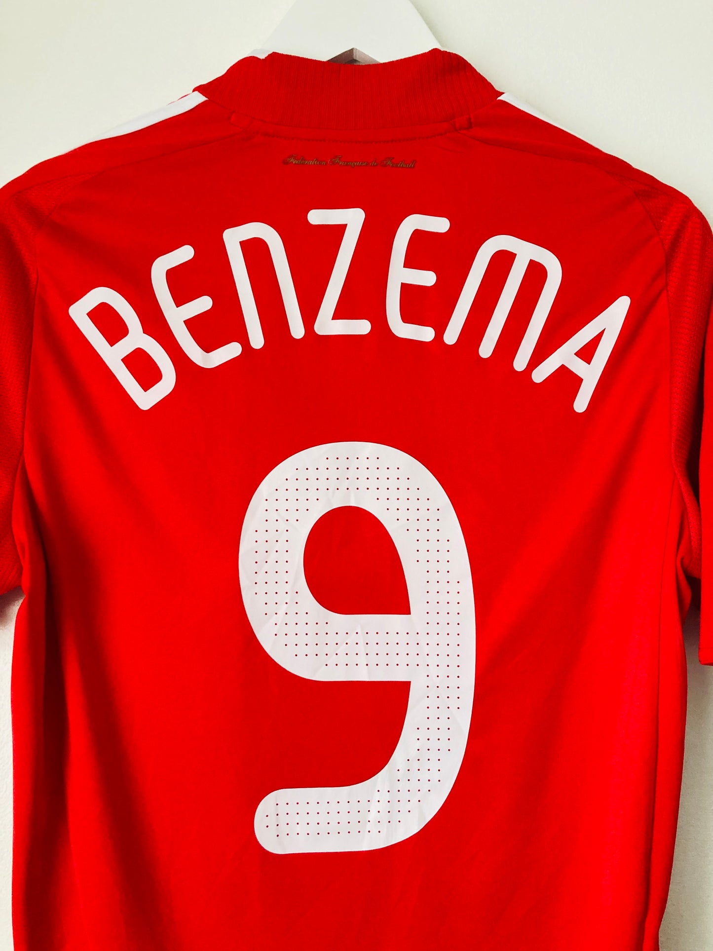 France away football shirt 2008/09 Benzema