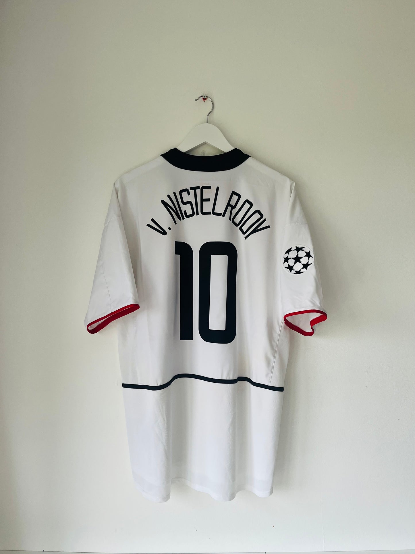 Manchester United away football shirt 2002/03 Van Nistelrooy XL
