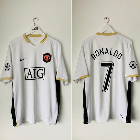 Manchester United away football shirt 2006/08 CR7 XL